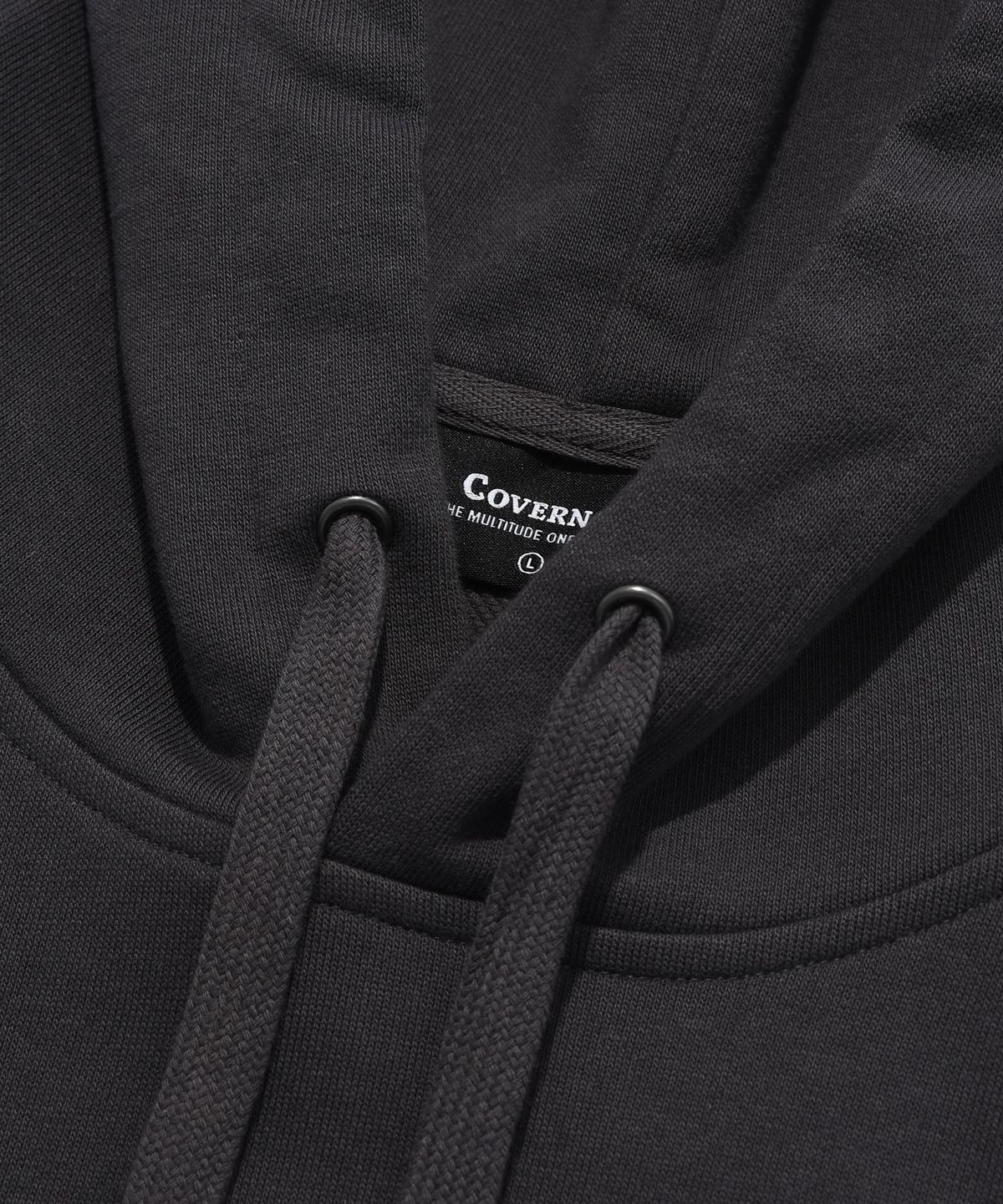 커버낫(COVERNAT) 스케치 후디 차콜