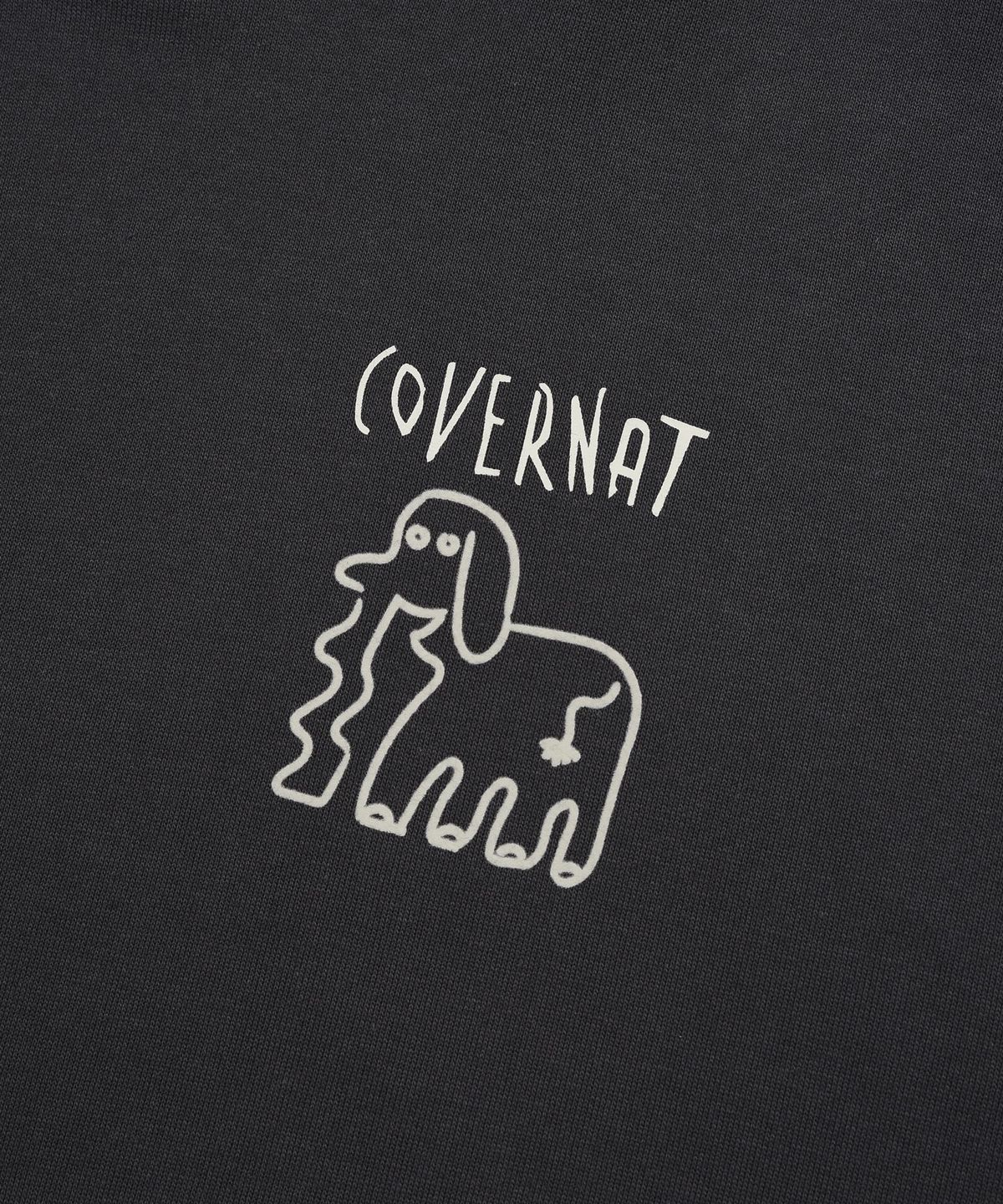 커버낫(COVERNAT) 스케치 후디 차콜