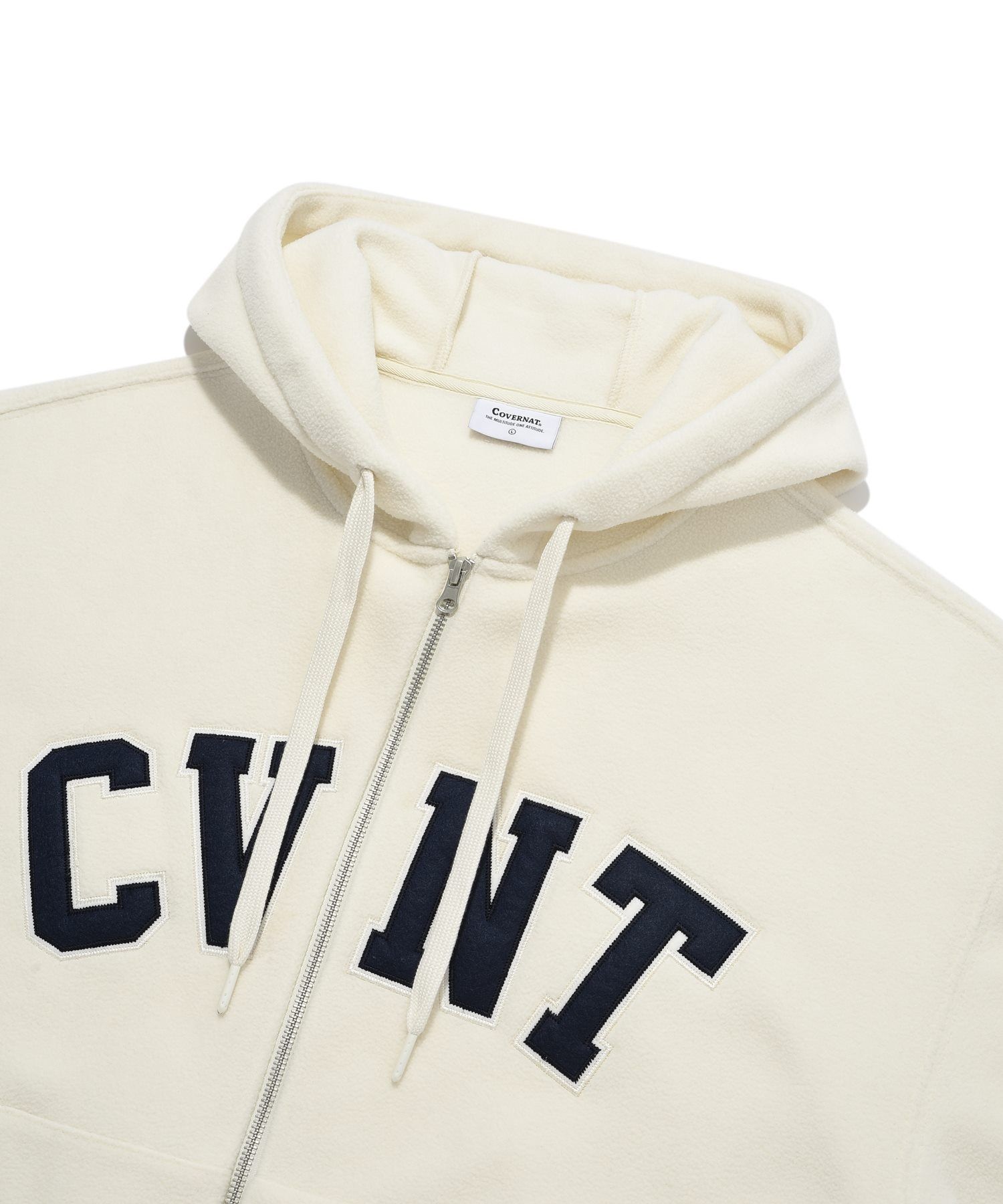 [COVERNAT]★CVNT SWEATSHIRT MUSINSA | COVERNAT Overfit CVNT Hoodie Zip Up Navy