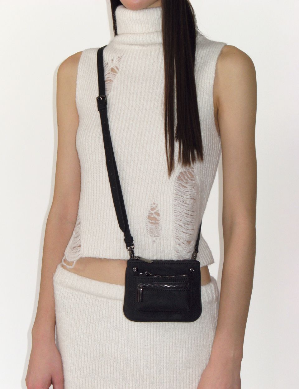 トップス SUNBURNPROJECT Rivet Two-way Mini Bag MUSINSA | SUNBURNPROJECT Rivet Two-way Mini Bag, BLACK