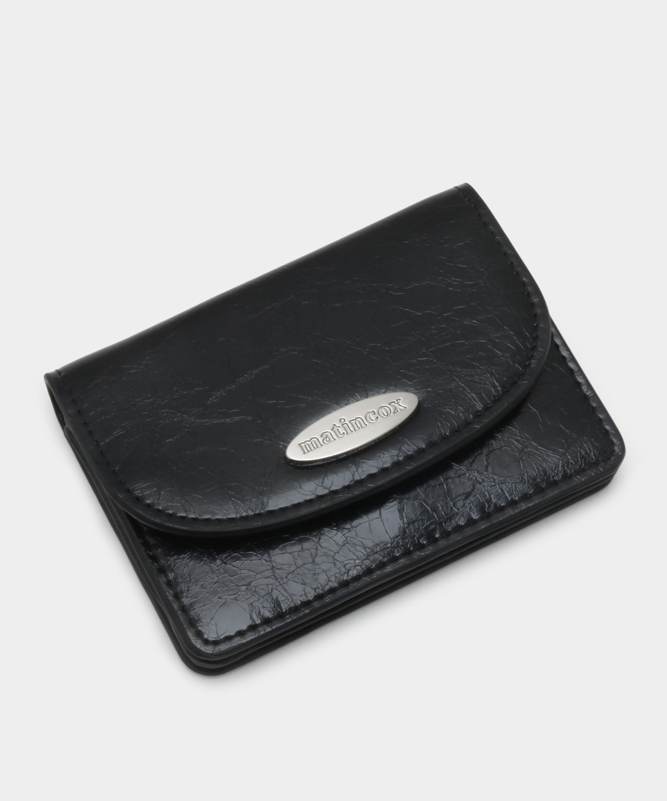 MUSINSA公式 | MATINCOX Auris Card Wallet - Black