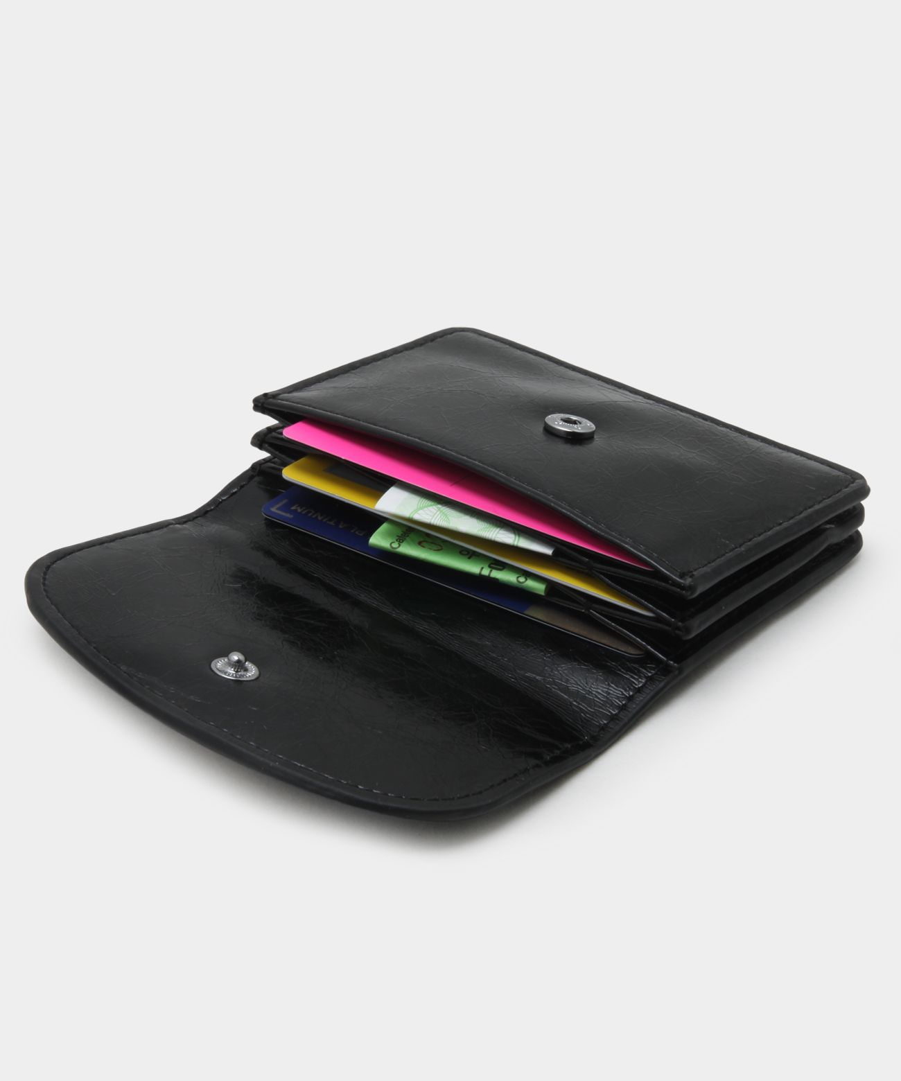 MUSINSA | MATINCOX Auris Card Wallet - Black