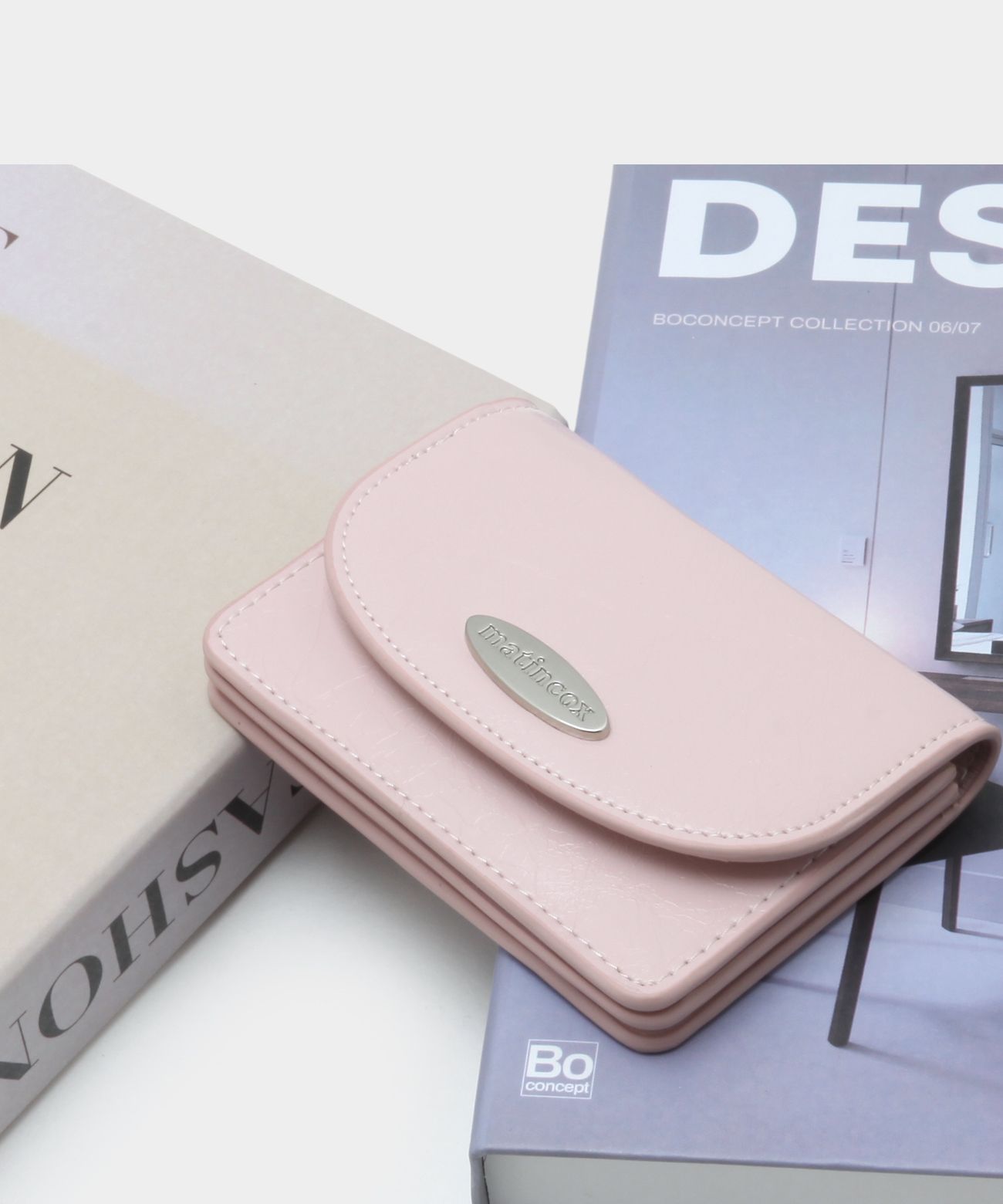 MUSINSA | MATINCOX Auris Card Wallet - Softpink