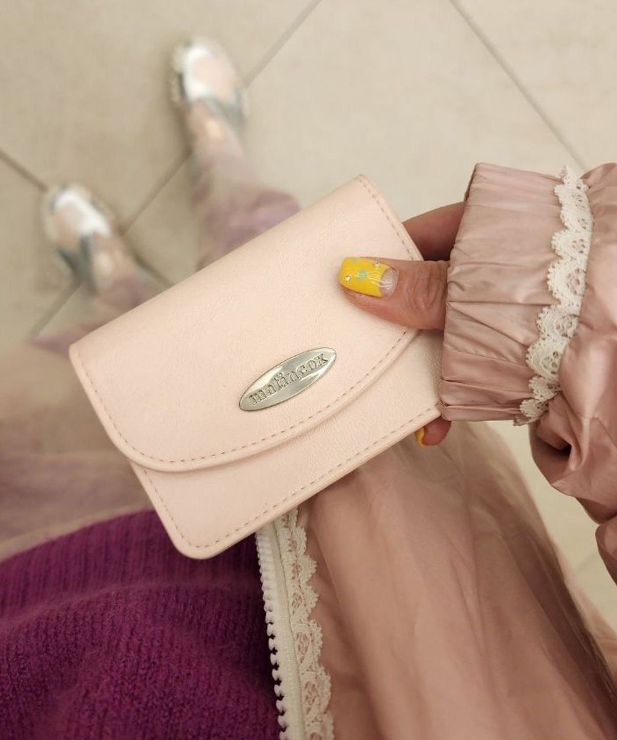 마틴콕스(MATINCOX) Auris Card Wallet - Softpink