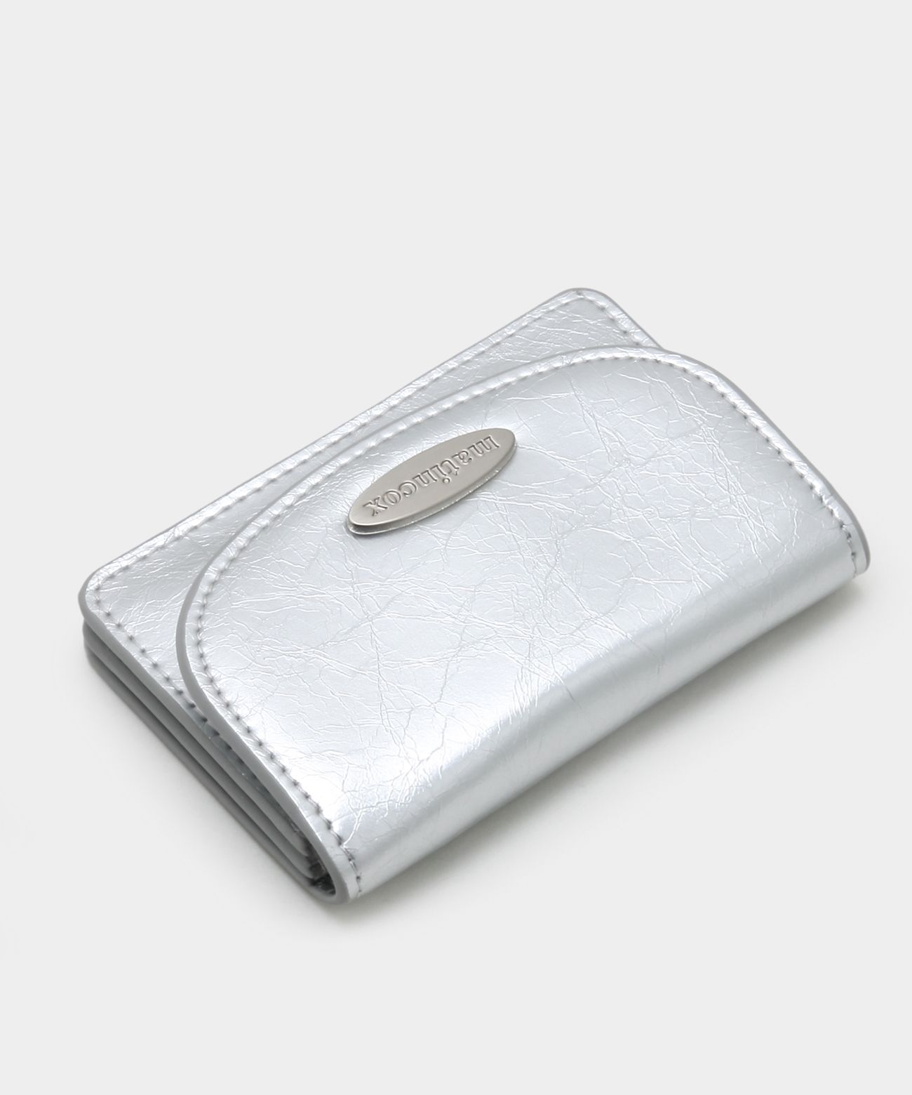 ★matincox★ Auris Card Wallet Silver MUSINSA | MATINCOX Auris Card Wallet - Silver