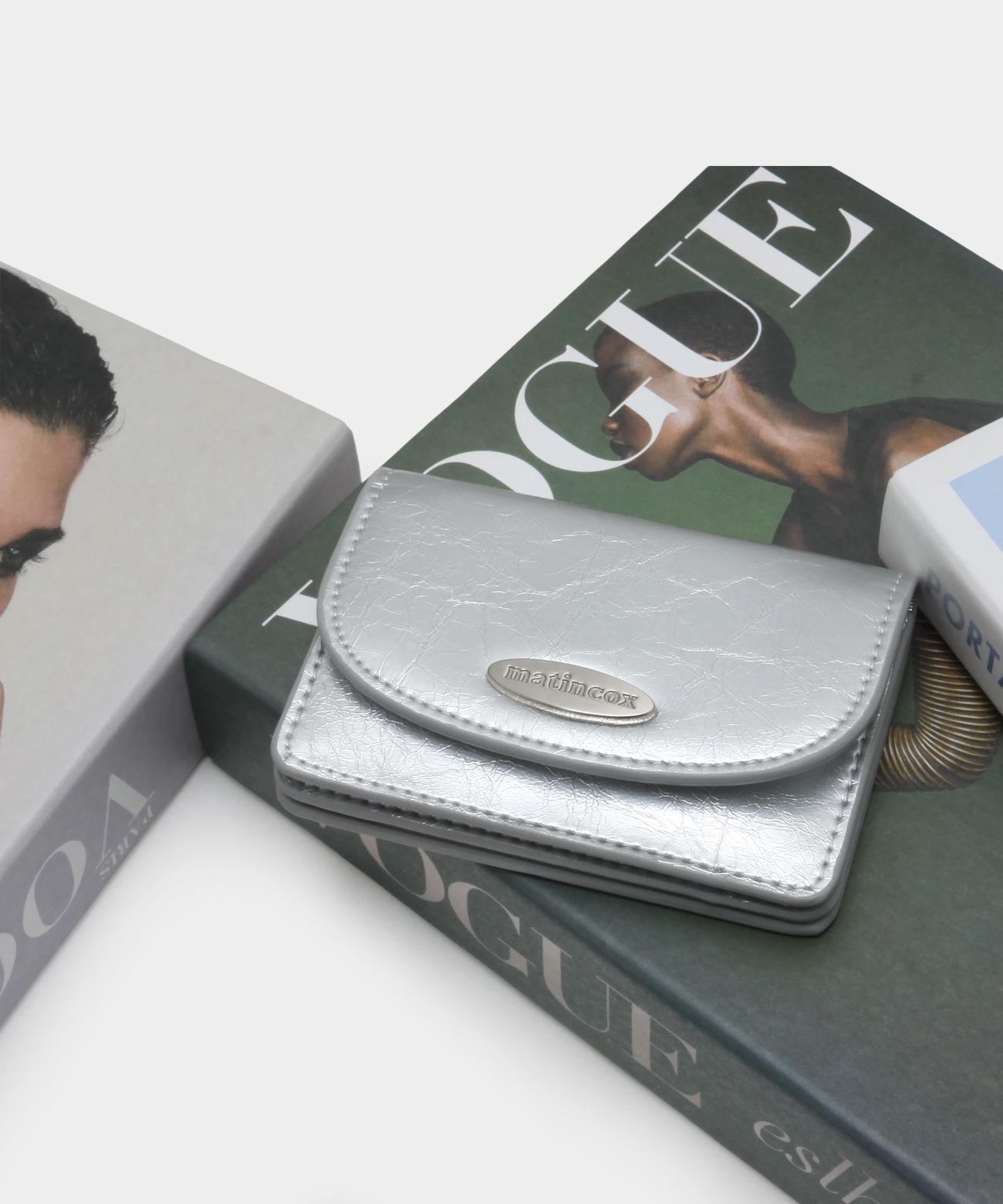 MUSINSA | MATINCOX Auris Card Wallet - Silver