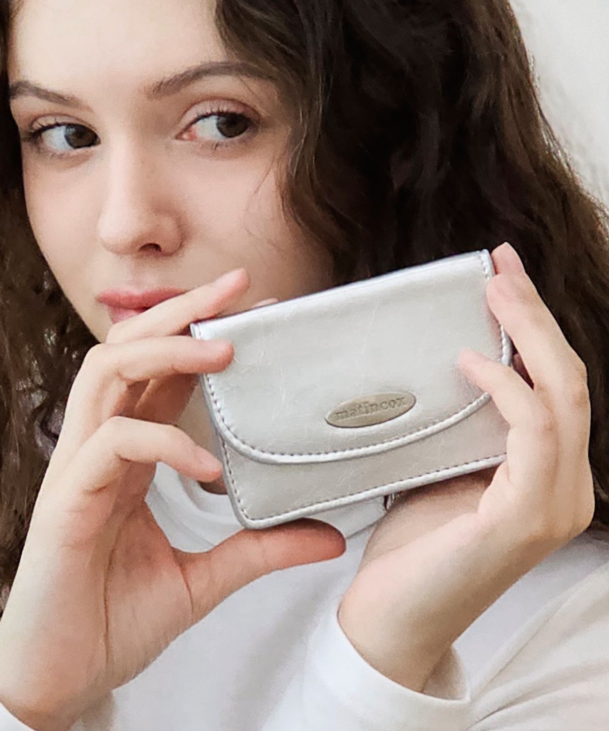 마틴콕스(MATINCOX) Auris Card Wallet - Silver