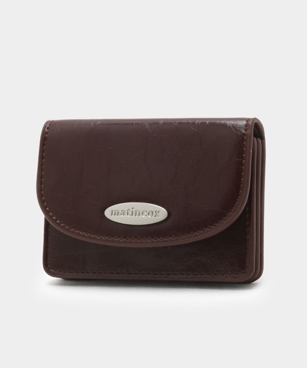 折りたたみ財布 MATINCOX Auris Card Wallet Chocolate GW-1 Auris Card Wallet MUSINSA公式 | MATINCOX Auris Card Wallet - Chocolate