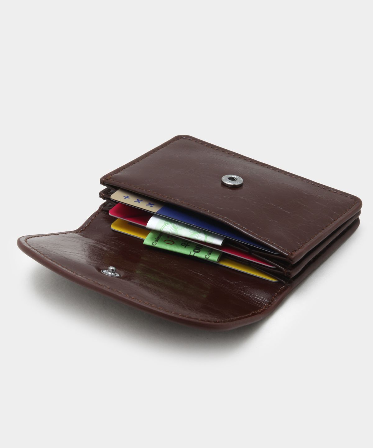 마틴콕스(MATINCOX) Auris Card Wallet - Chocolate