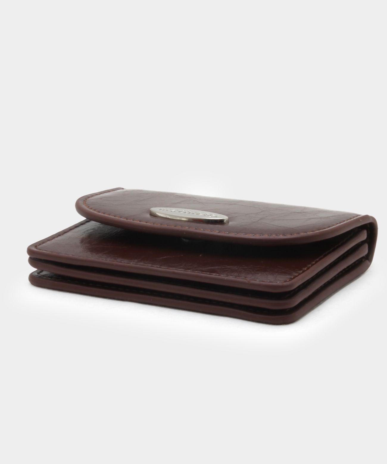 MUSINSA公式 | MATINCOX Auris Card Wallet - Chocolate