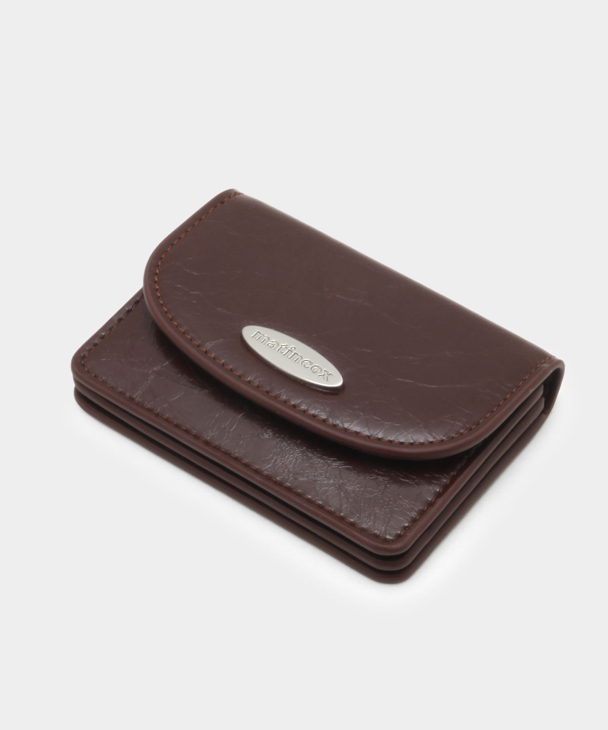 마틴콕스(MATINCOX) Auris Card Wallet - Chocolate
