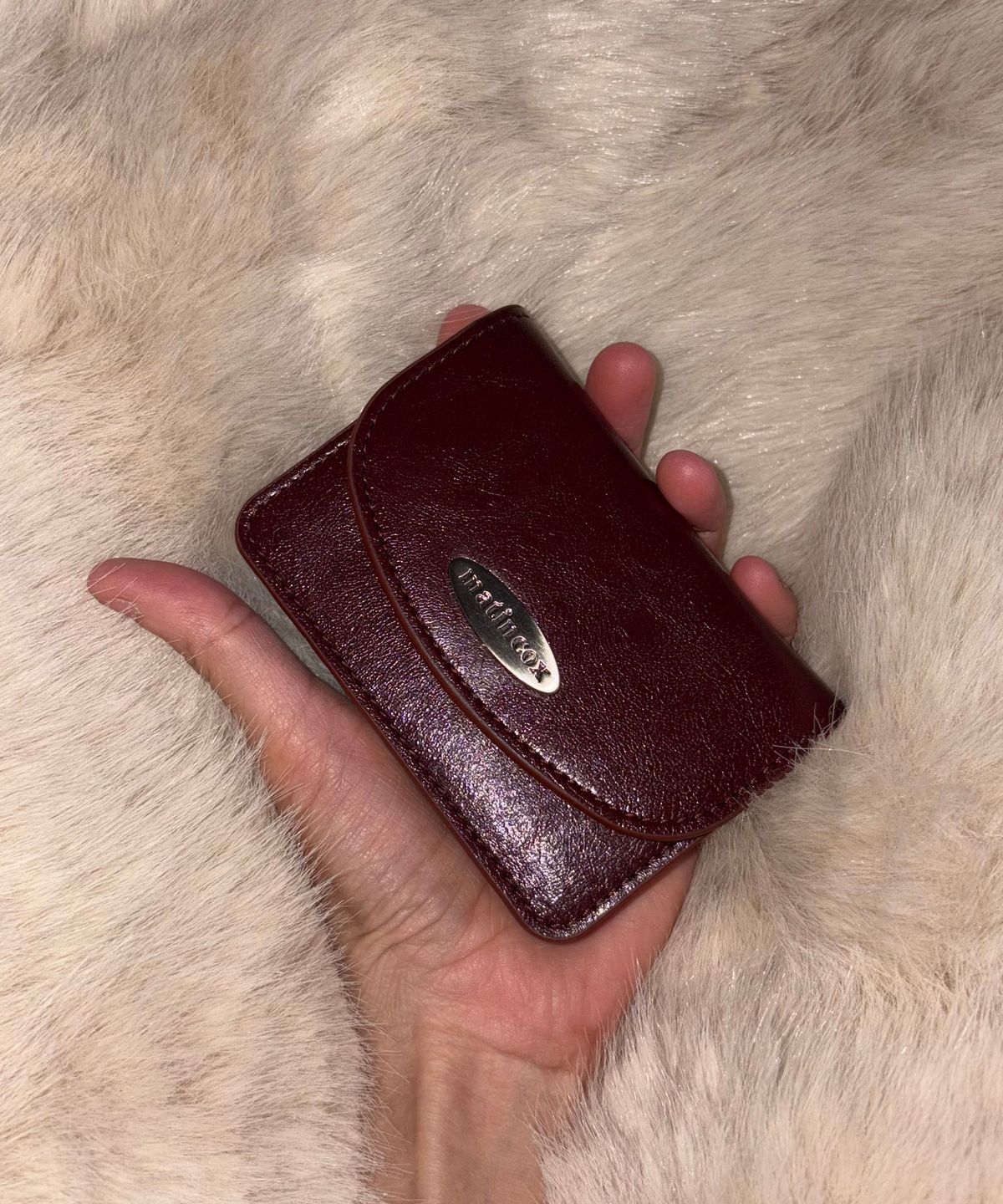 마틴콕스(MATINCOX) Auris Card Wallet - Chocolate