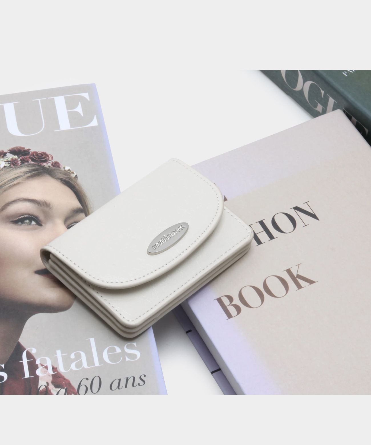 MUSINSA | MATINCOX Auris Card Wallet - Cream