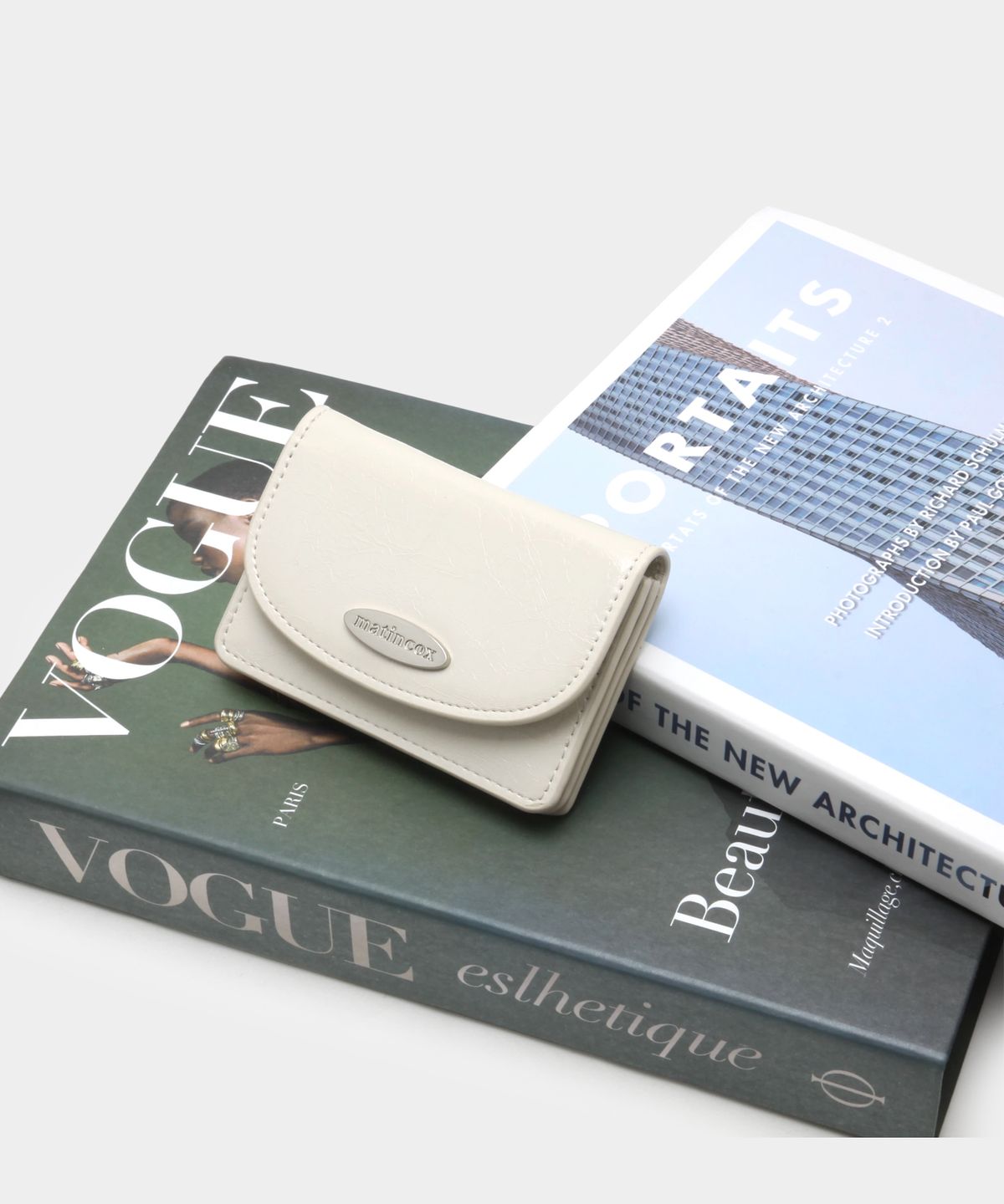 마틴콕스(MATINCOX) Auris Card Wallet - Cream