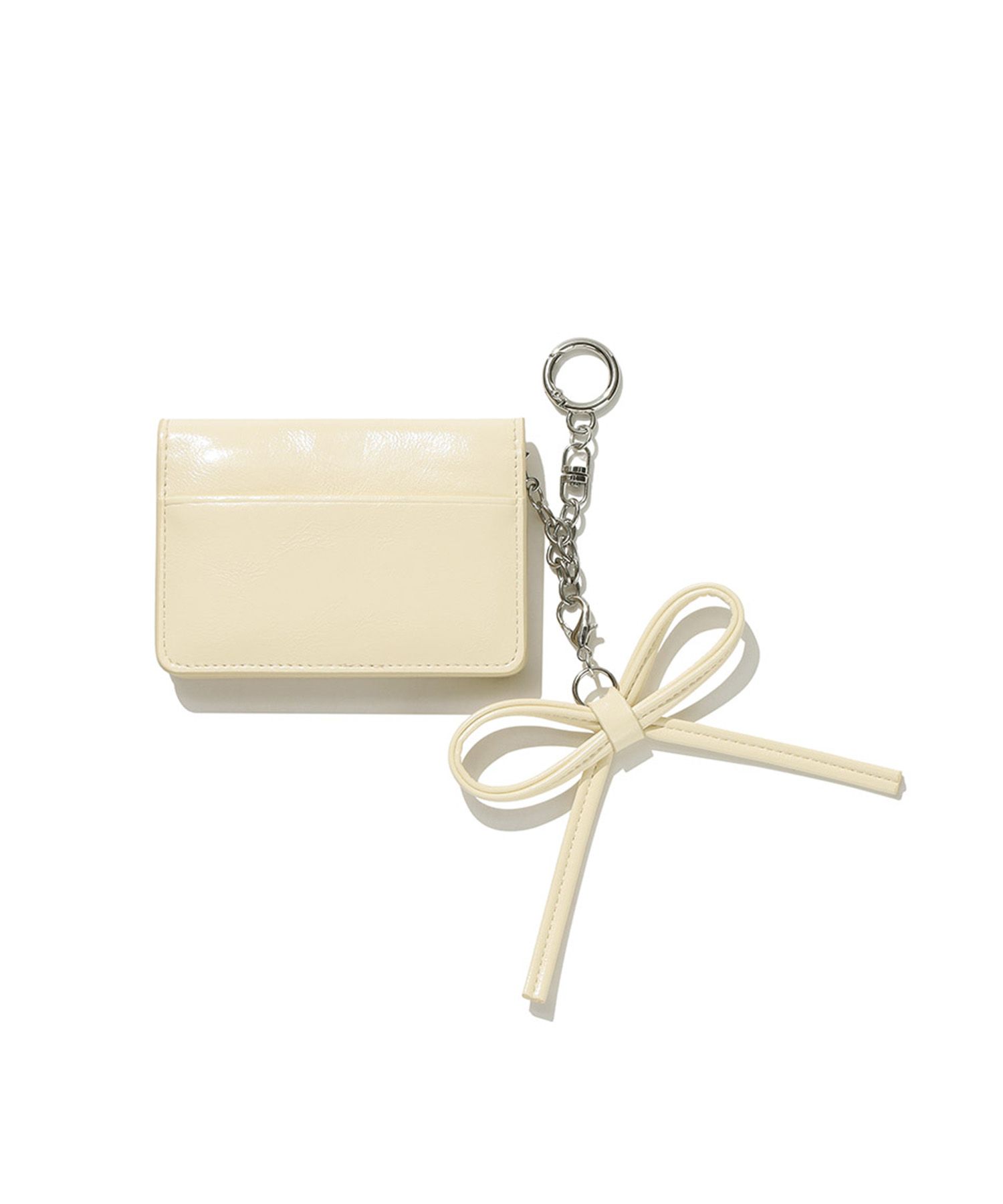 カードケース・名刺入れ COVERNAT Clover heart keyring card wallet 5JH466 MUSINSA | COVERNAT WOMAN Clover Heart Keyring Card Wallet Mint