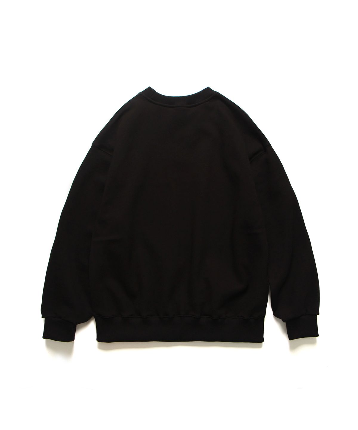 앱놀머씽(ABNORMALTHING) DW 루즈핏 크루넥 블랙 (DW CREWNECK BLACK)