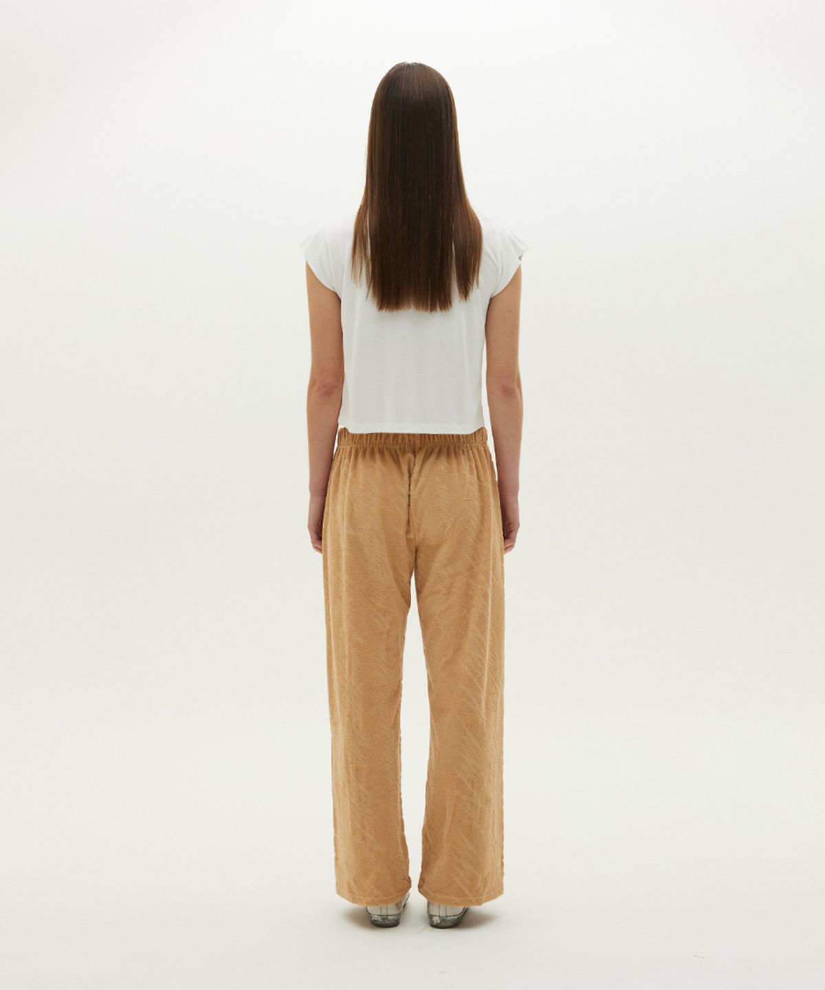 므아므(MMAM) Terry logo pattern pants