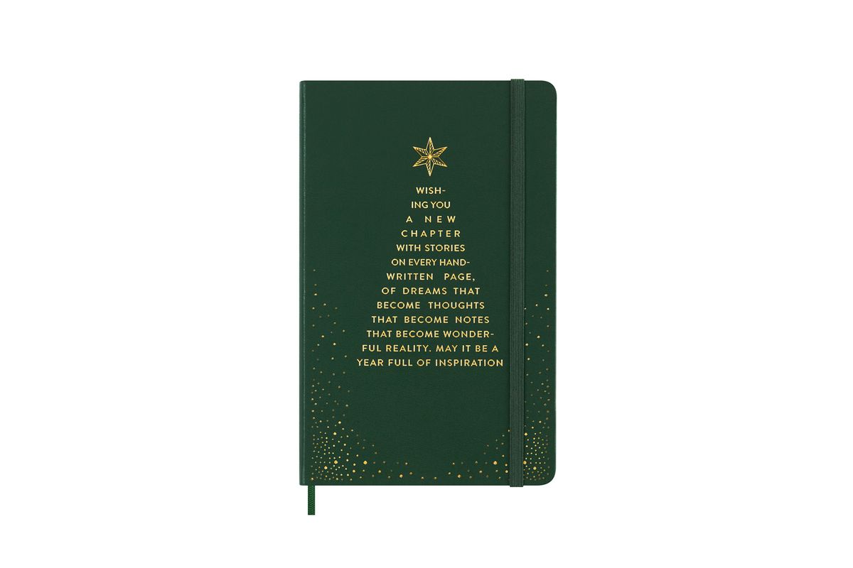 몰스킨(MOLESKINE) [24홀리데이]룰드/머틀 그린 하드 L