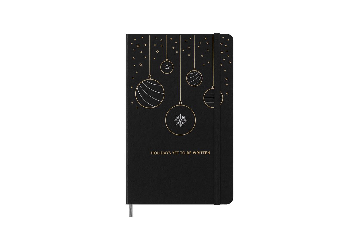 몰스킨(MOLESKINE) [24홀리데이]룰드/블랙 하드 L