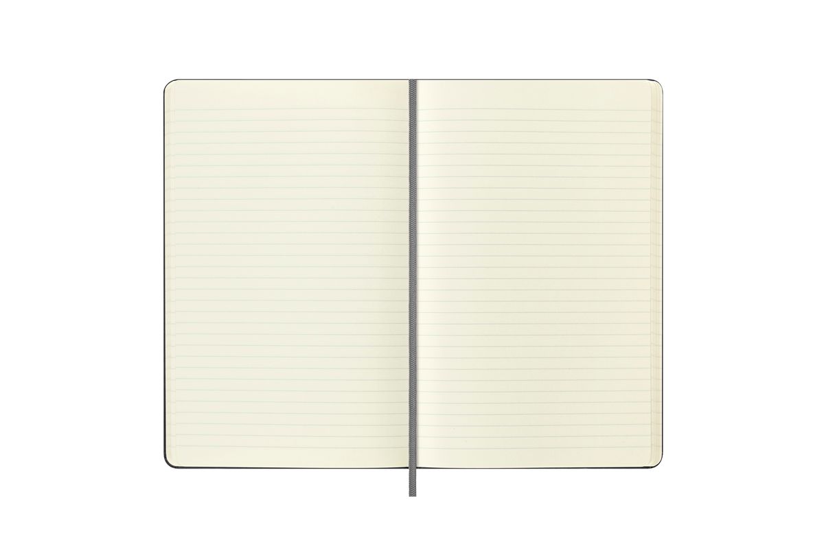몰스킨(MOLESKINE) [24홀리데이]룰드/블랙 하드 L