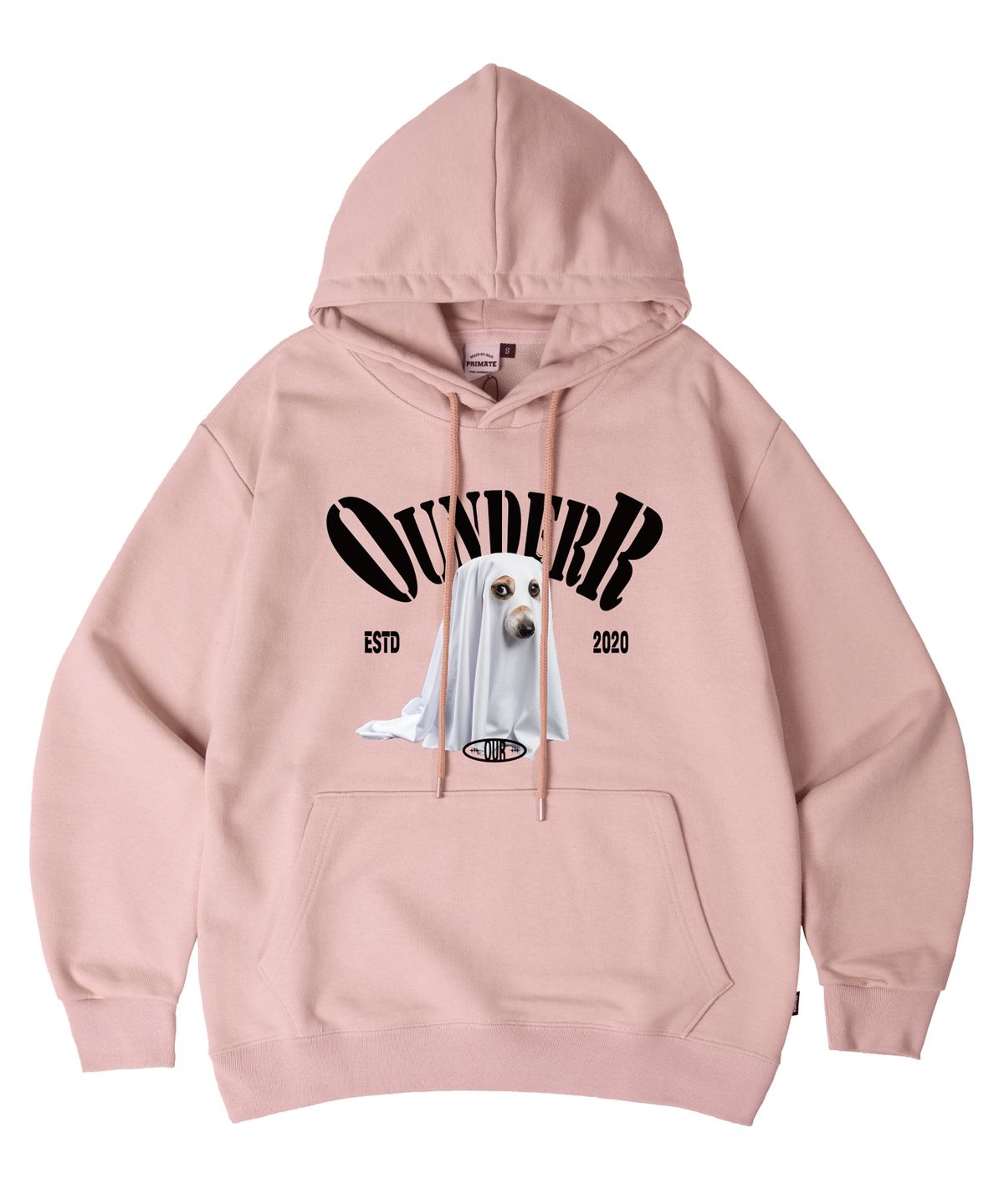 오언더알(OUNDERR) BOO 오버핏 후드 티셔츠 8 COLORS [기모]