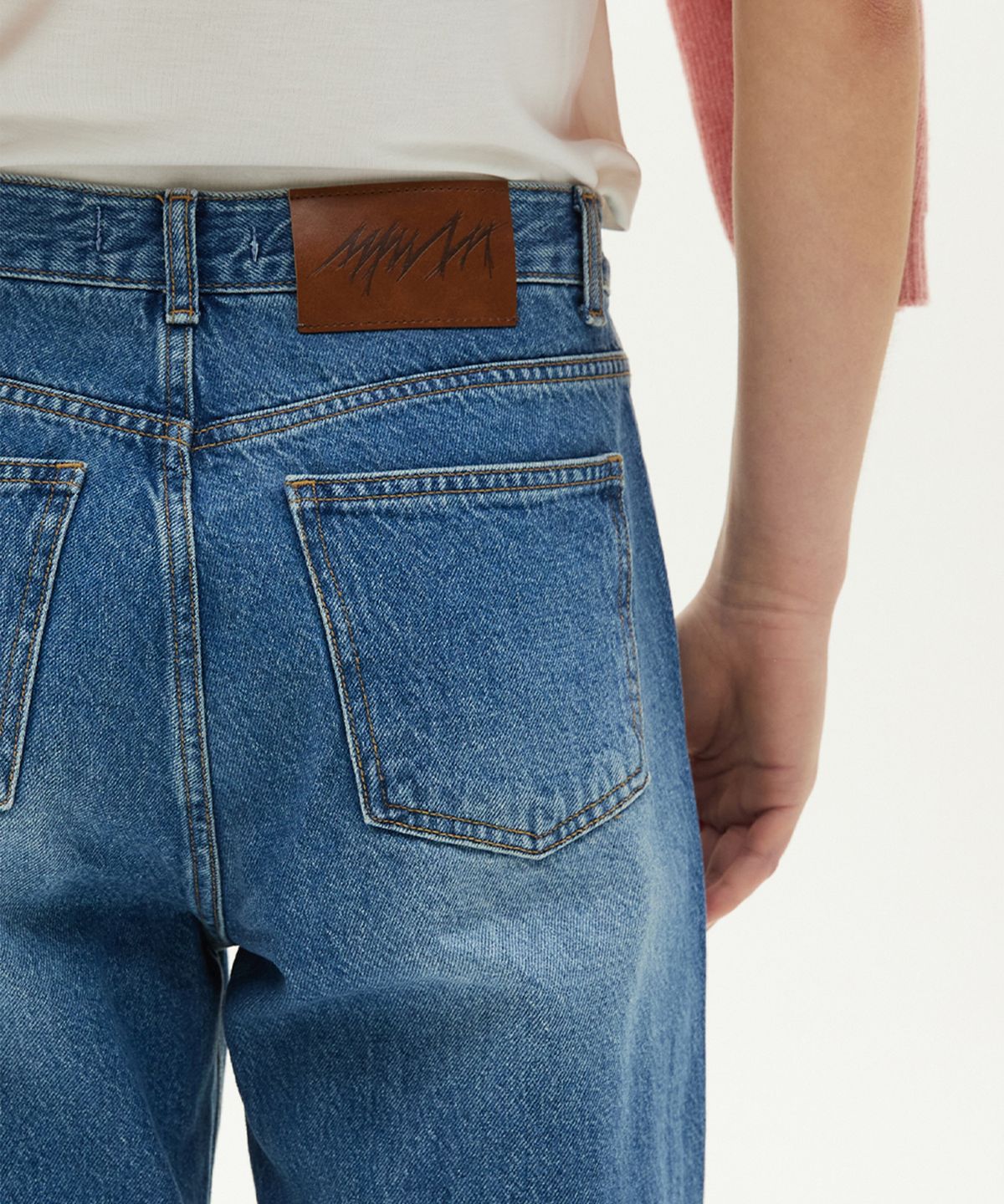 므아므(MMAM) Vintage wide denim pants