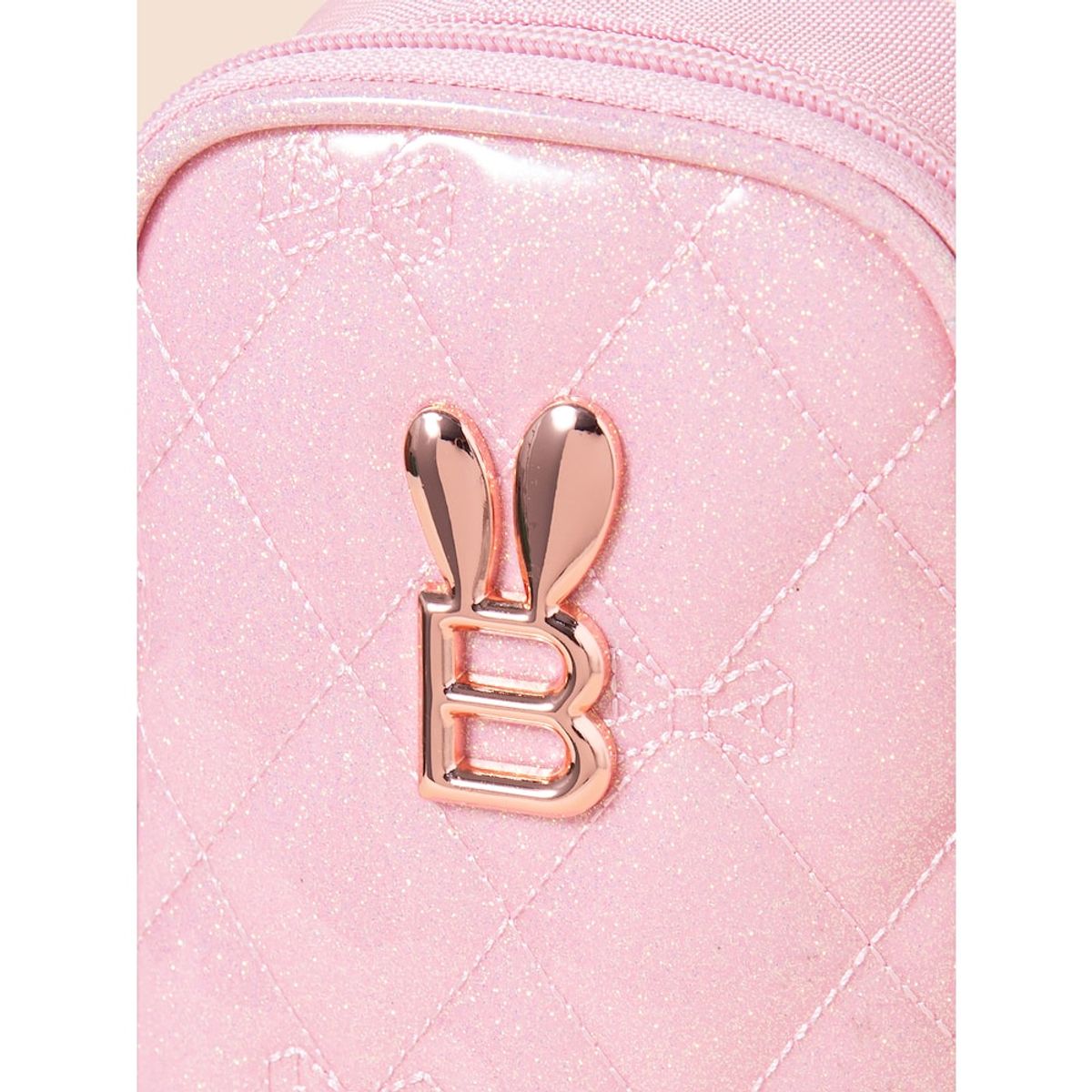 빈폴 키즈(BEANPOLE KIDS) 리본 퀼팅 여아 필통  핑크 (BI51D2G22X)