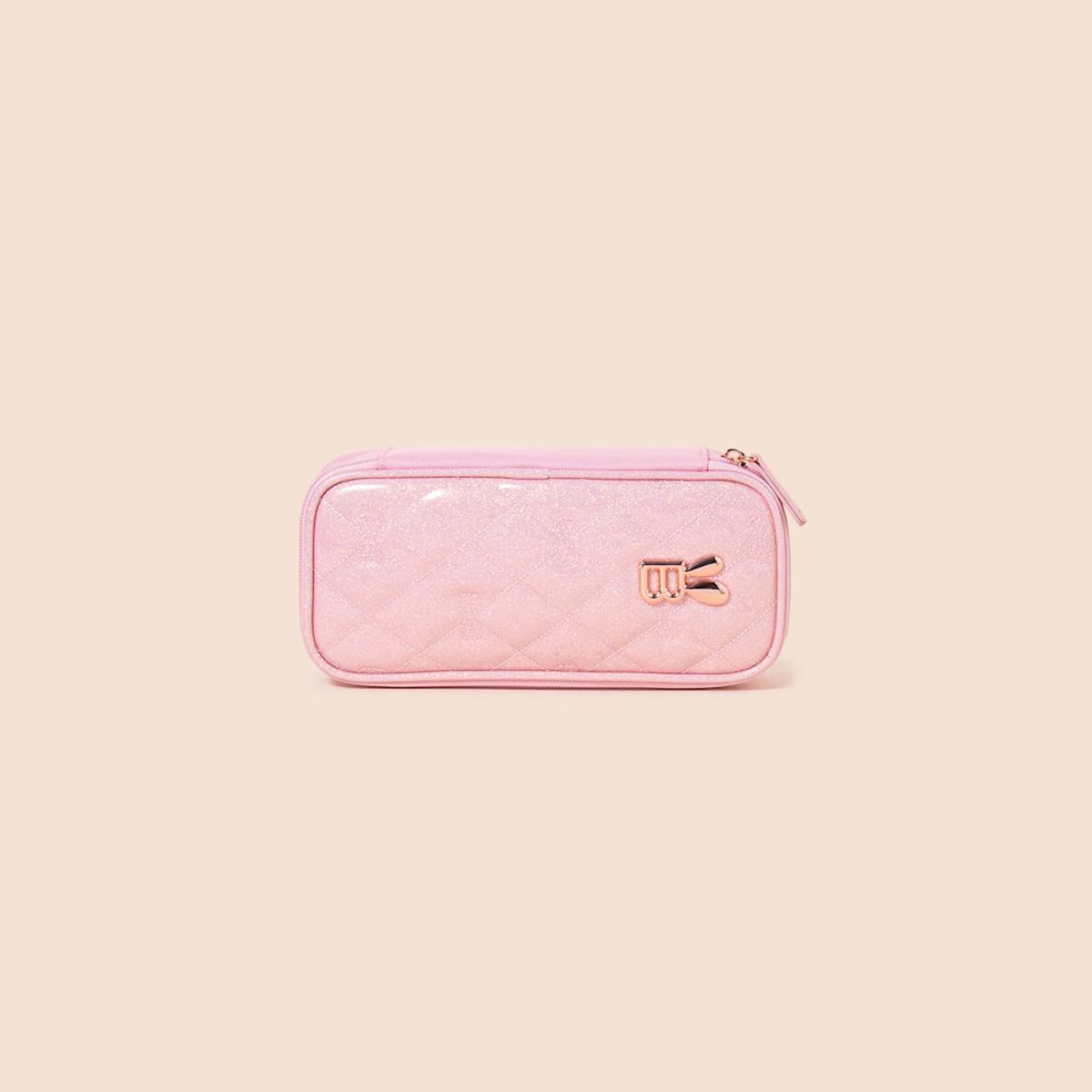 빈폴 키즈(BEANPOLE KIDS) 리본 퀼팅 여아 필통  핑크 (BI51D2G22X)