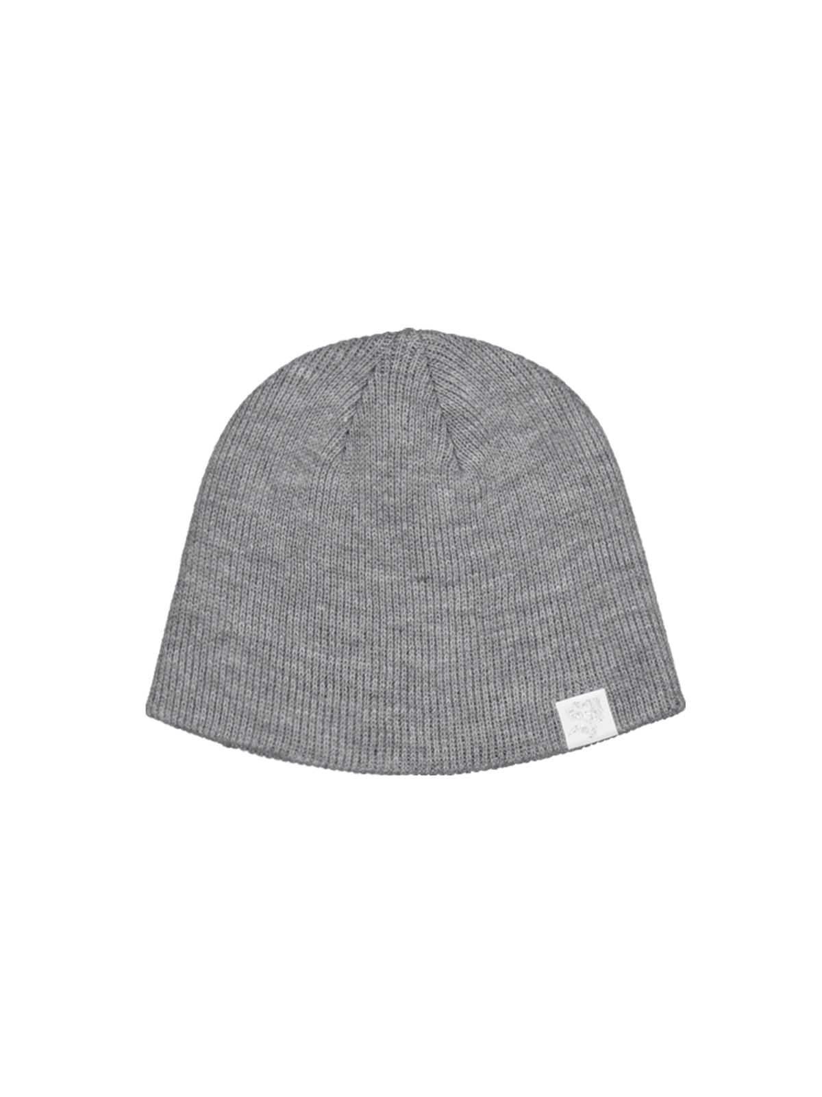 셋업이엑스이(SETUP-EXE) PEARL CORSAGE BEANIE / MELANGE GRAY