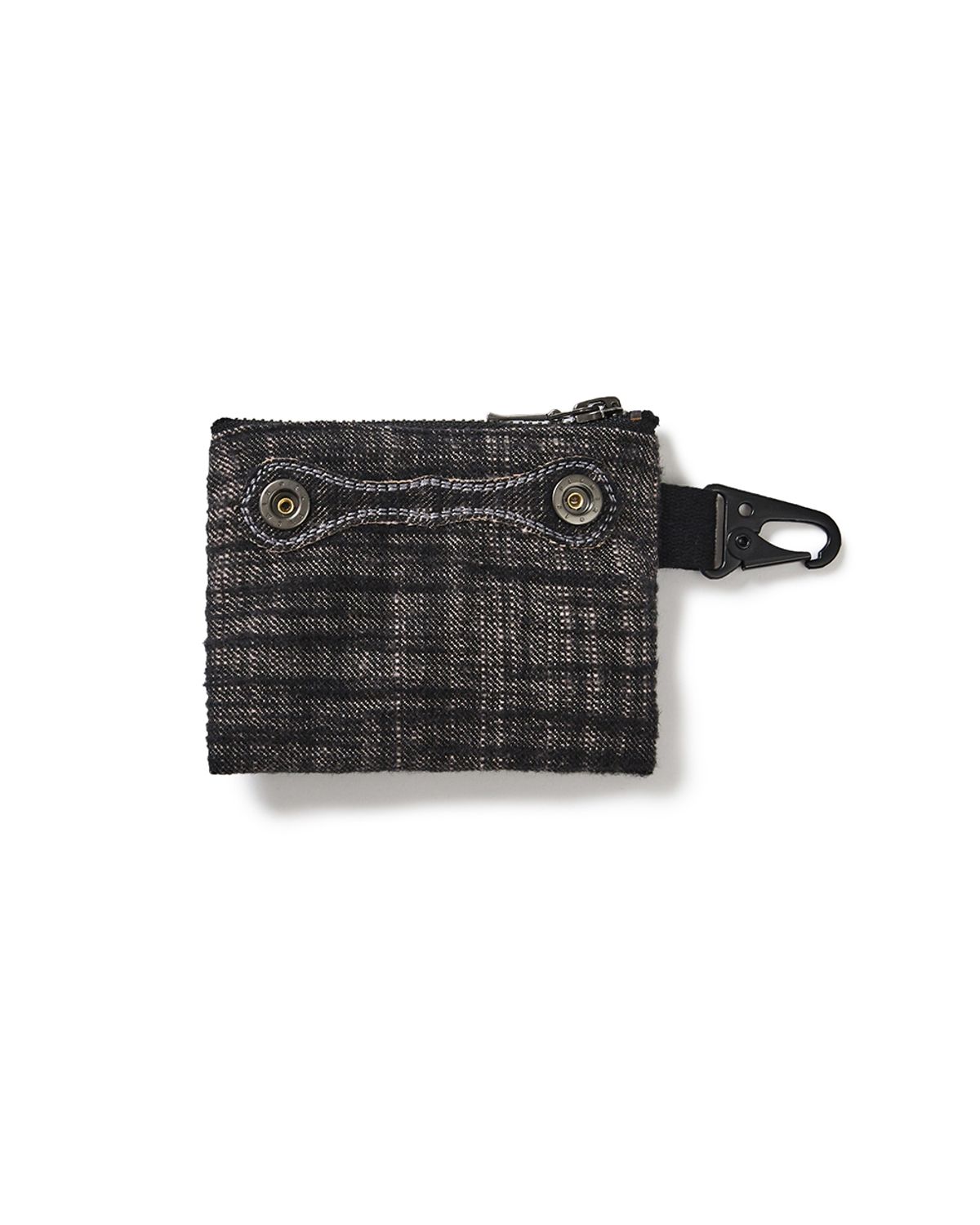 카락터(KARACTOR) Ortega pouch key ring / Black purple