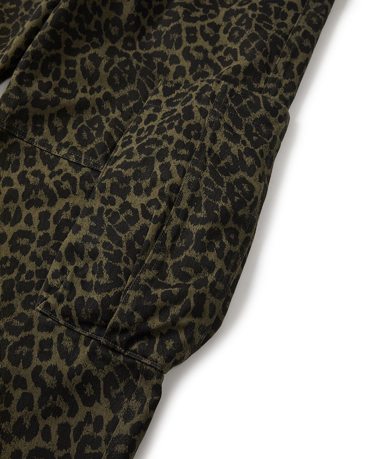 카락터(KARACTOR) Lumping cargo pants / Leopard khaki