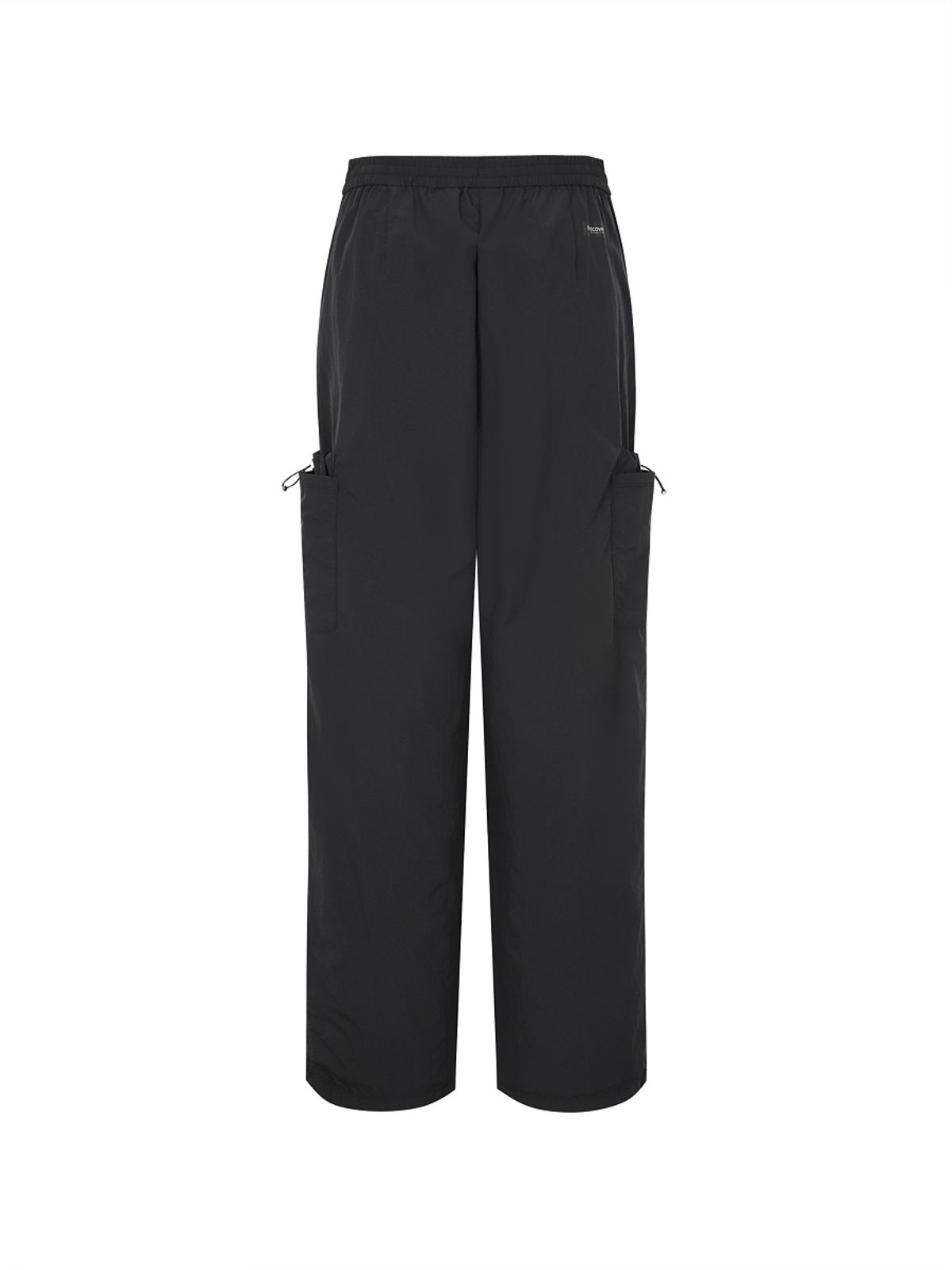 디스커버리 익스페디션(DISCOVERY EXPEDITION) 프레시벤트 여성 스트링 파라슈트 카고팬츠 (BLACK)