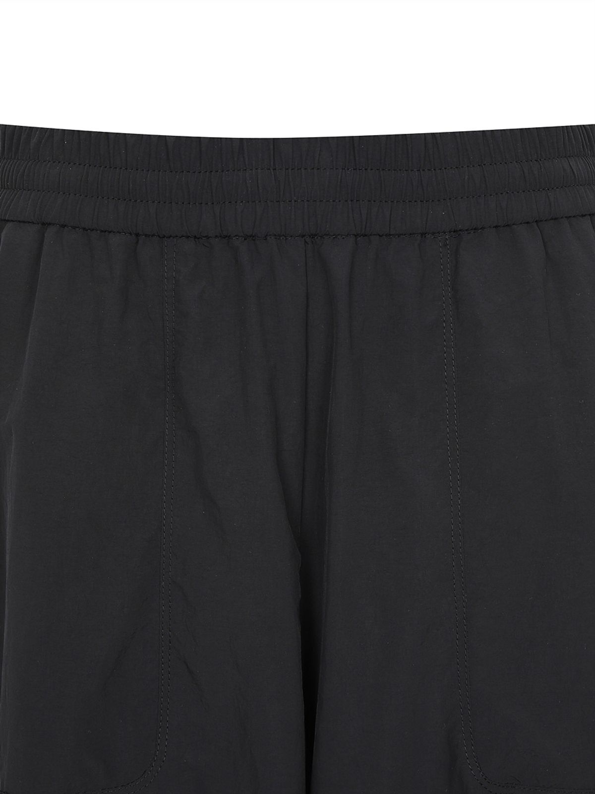 디스커버리 익스페디션(DISCOVERY EXPEDITION) 프레시벤트 여성 스트링 파라슈트 카고팬츠 (BLACK)