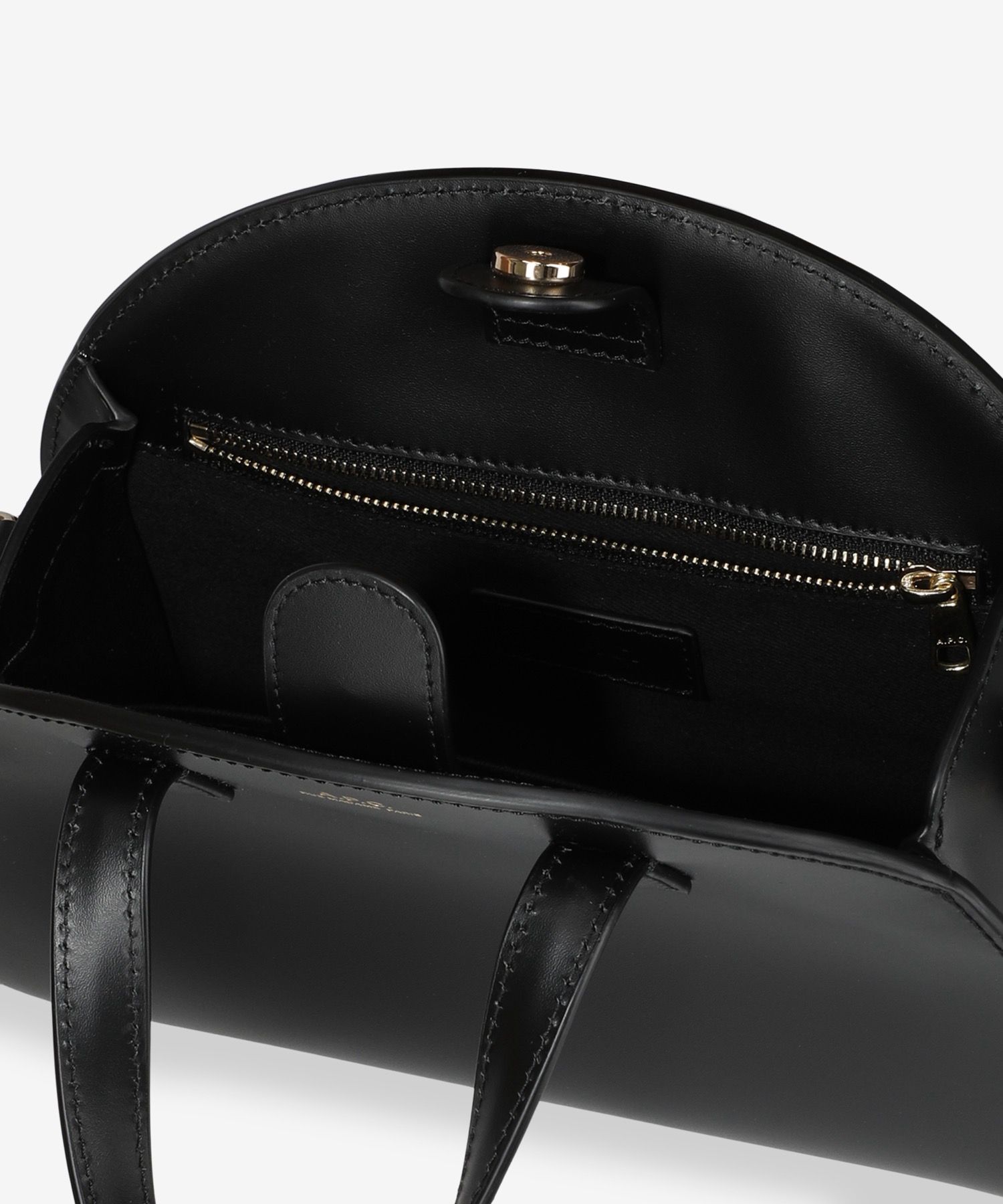 MUSINSA | A.P.C. Small Demilun Tote Bag - Black / PXCAXF61942LZZ