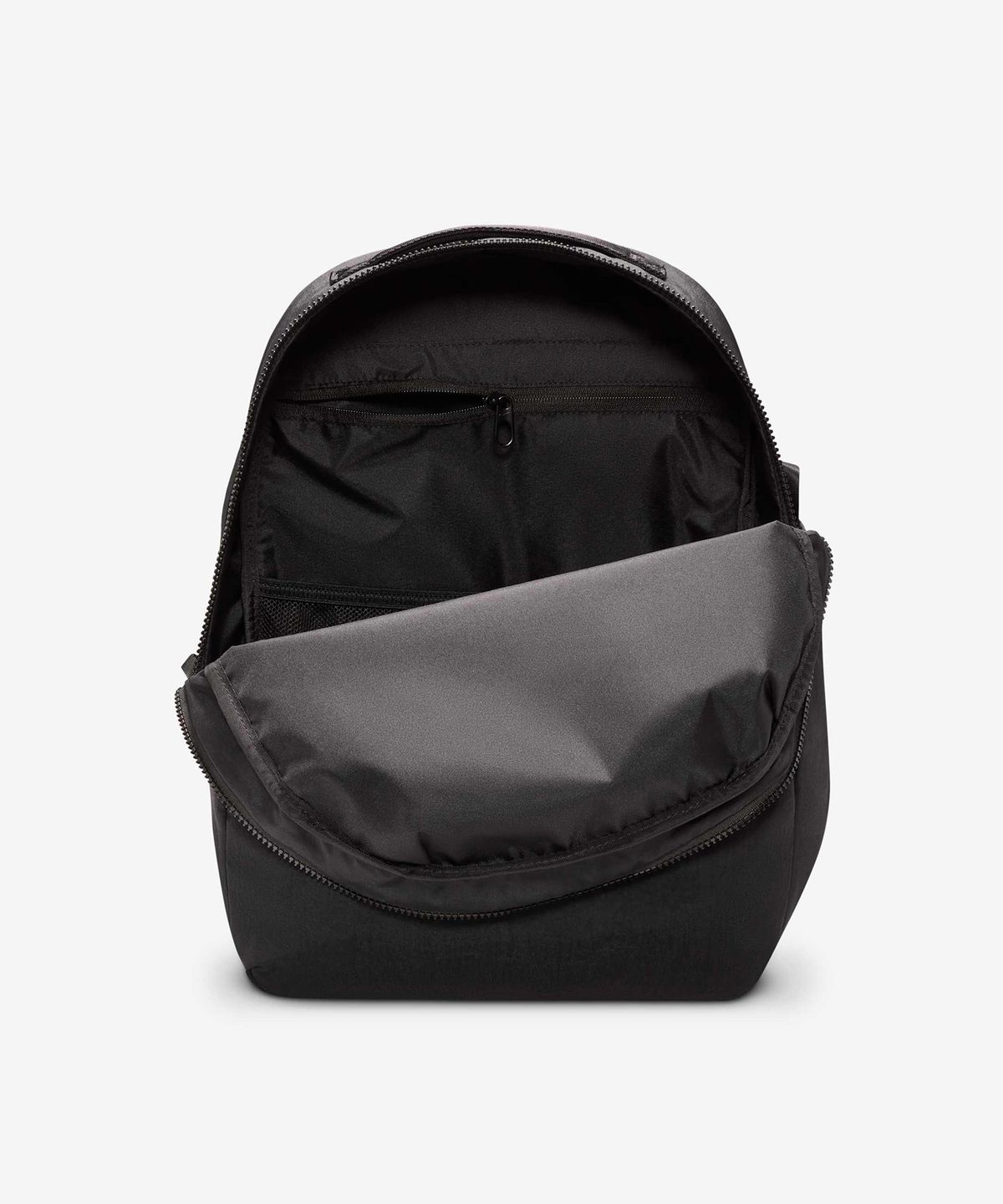 나이키(NIKE) 아우라 백팩(24L) - 블랙:블랙:매트 실버 / HF7007-010