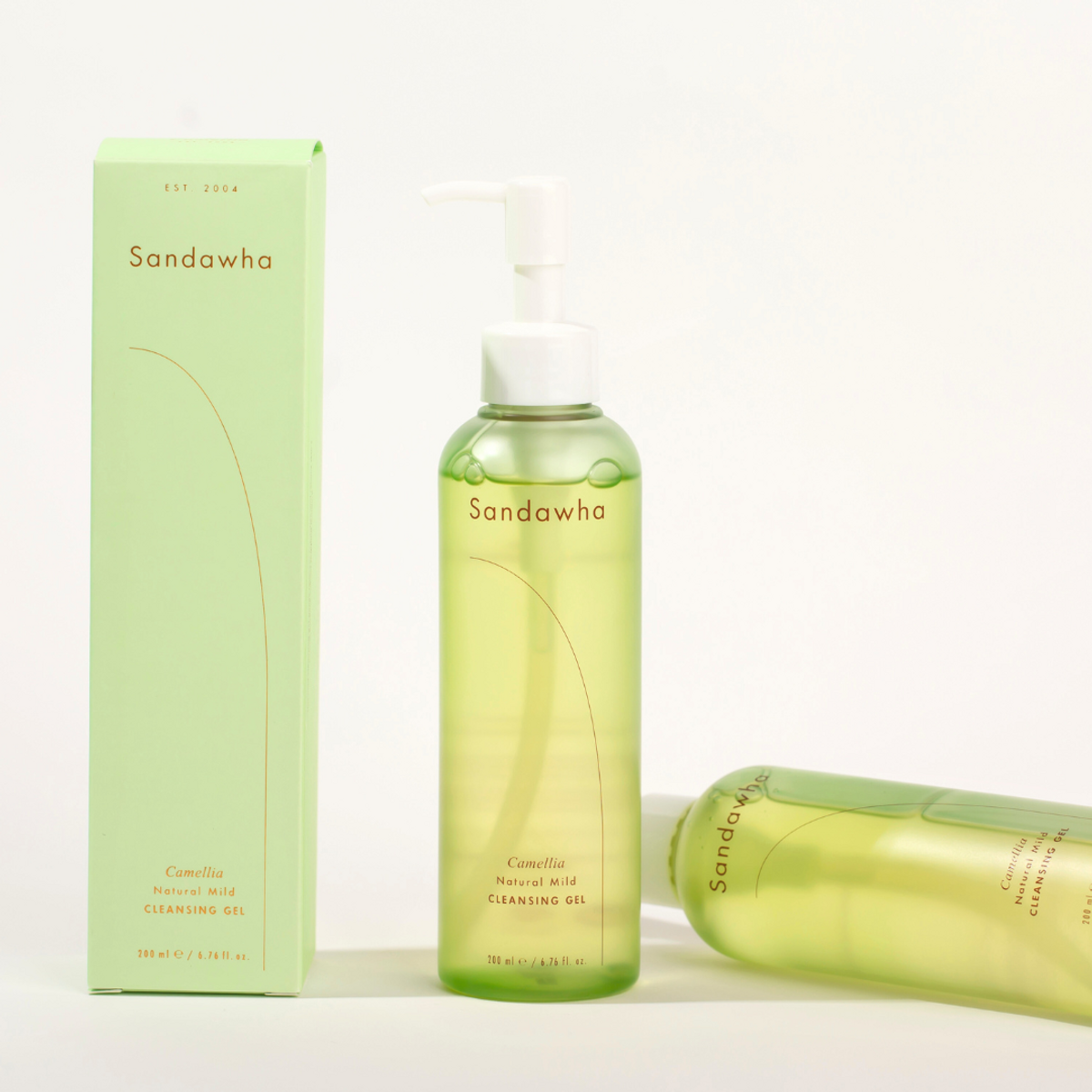 산다화(SANDAWHA) 약산성 순한 클렌징 젤 200ml