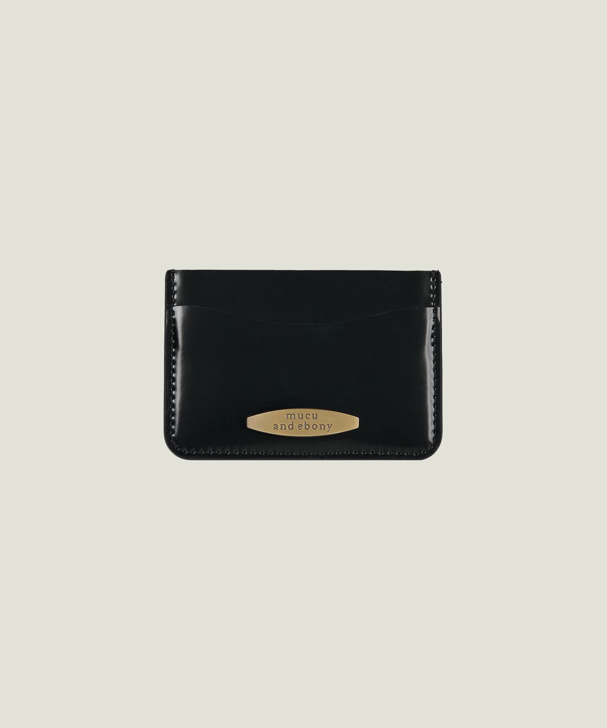 무쿠앤에보니(MUCU AND EBONY) [선물포장] Dessert Card Wallet _ Long Black