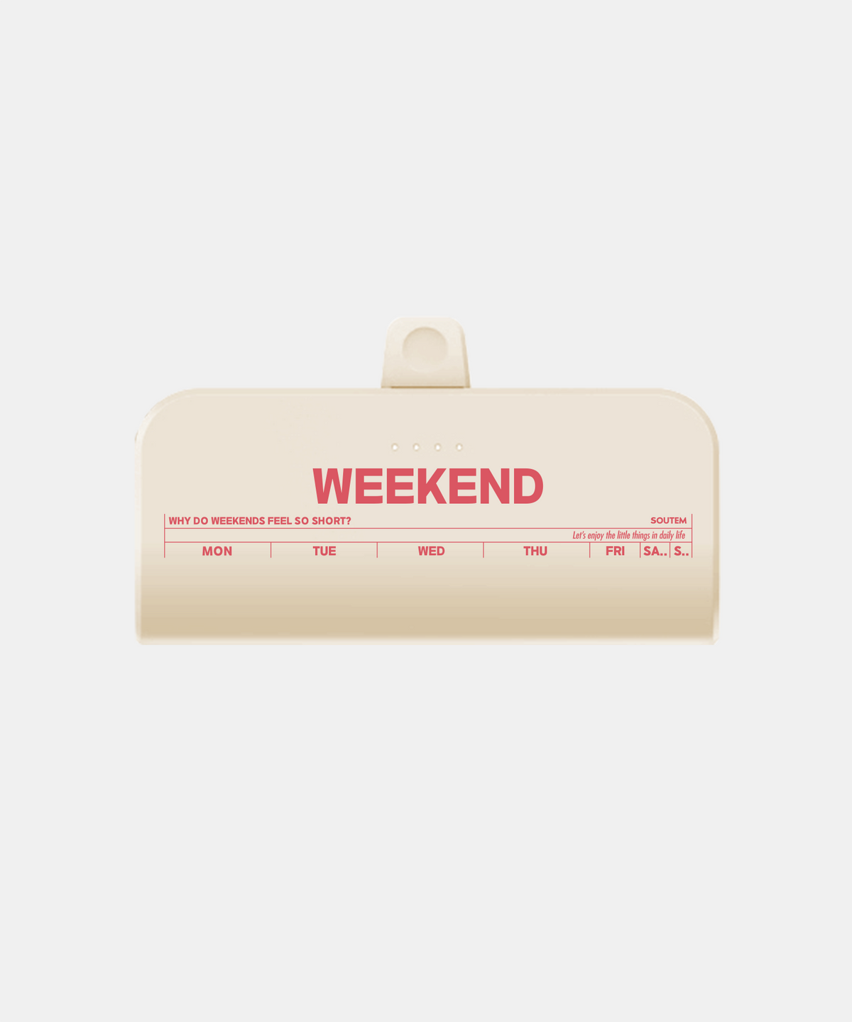 소유템(SOUTEM) Weekend Docking Battery