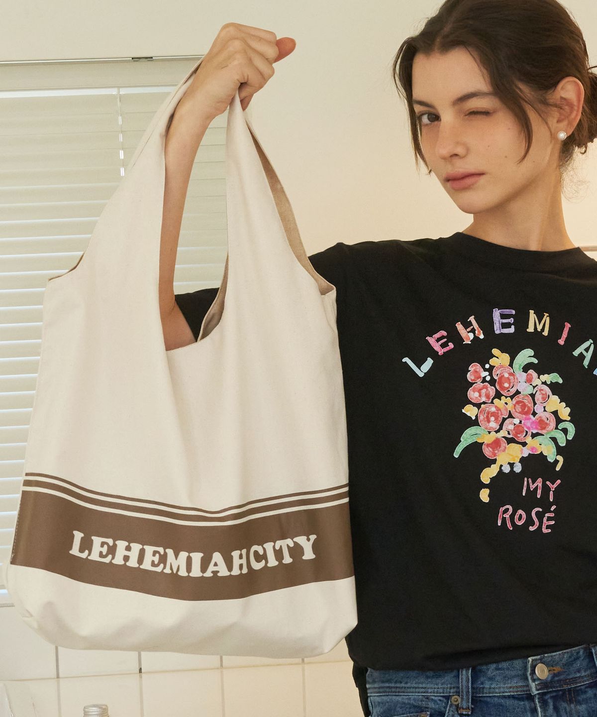 르헤미아(LEHEMIAH) Americano Grande_ Reversible bag