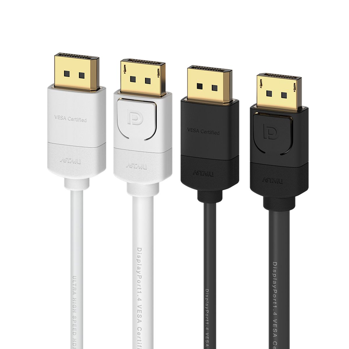아트뮤(ARTMU) VESA 인증 DP to DP 1.4 8K DisplayPort 케이블 버튼