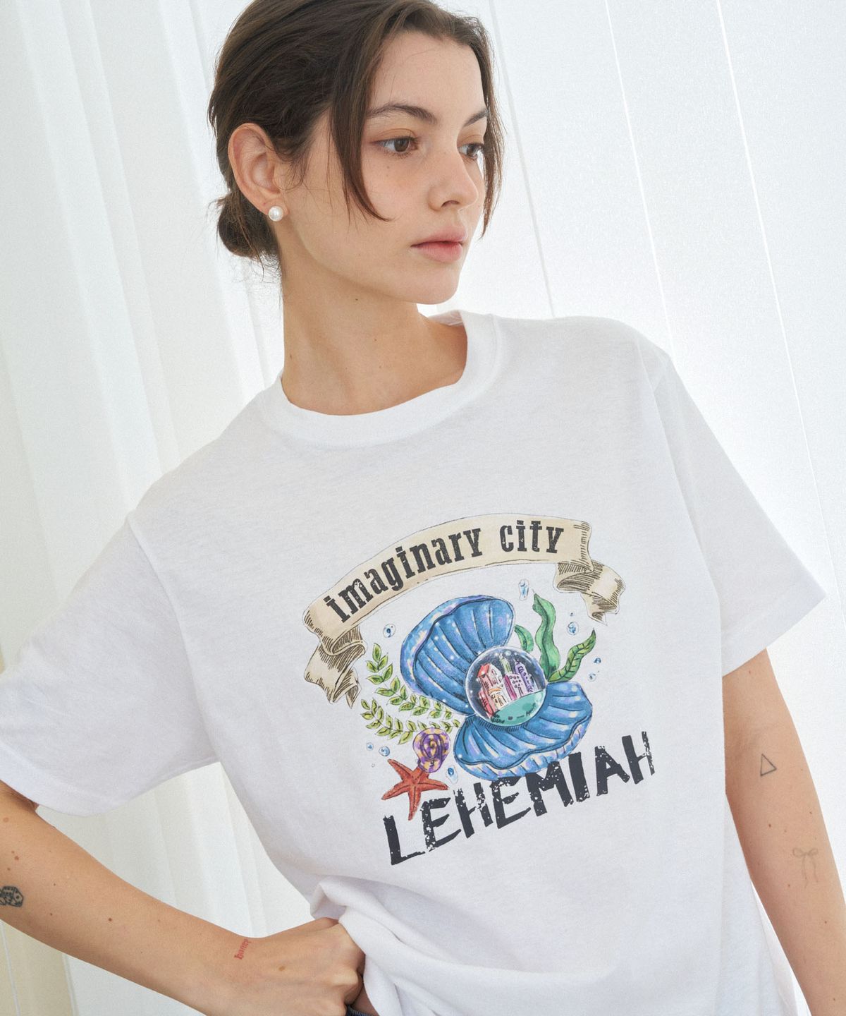 르헤미아(LEHEMIAH) (Standard) City in shell _ White