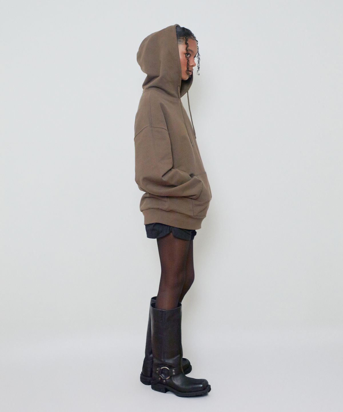 리트리버클럽(RETRIEVER CLUB) ALIVE HOODIE [BROWN]