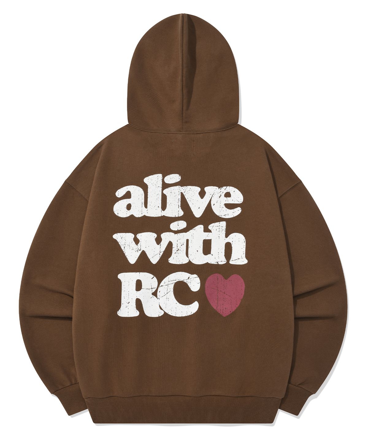 리트리버클럽(RETRIEVER CLUB) ALIVE HOODIE [BROWN]