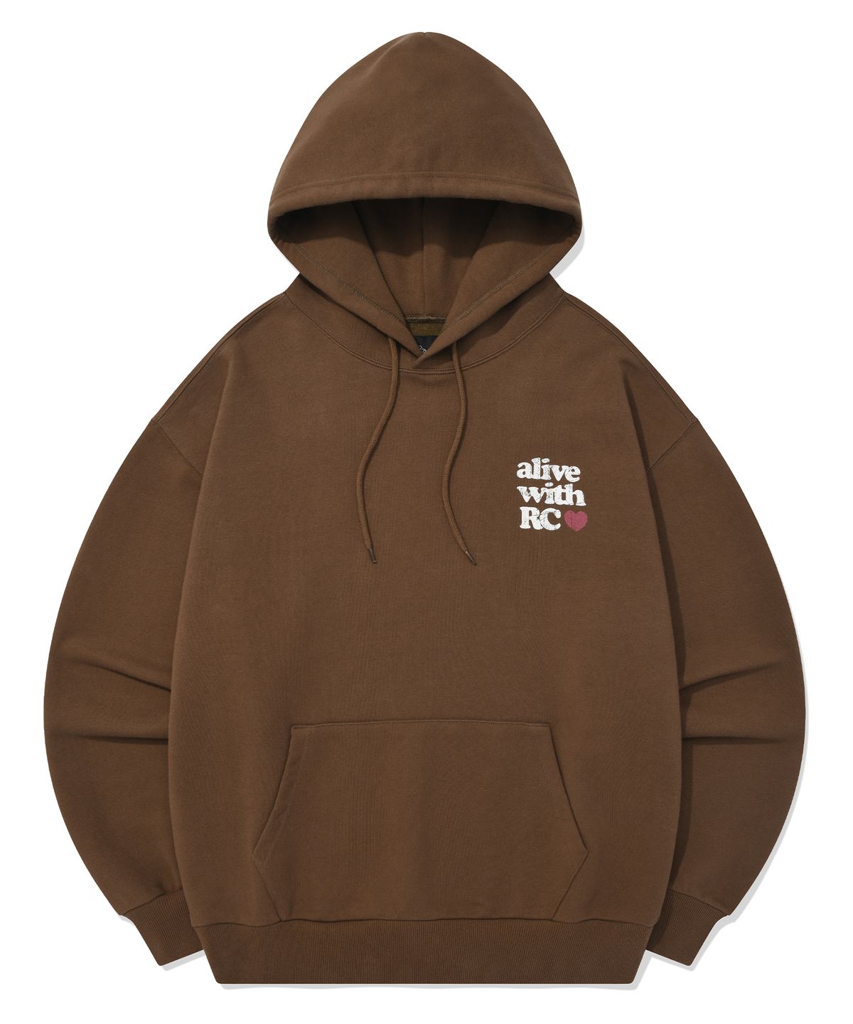 리트리버클럽(RETRIEVER CLUB) ALIVE HOODIE [BROWN]