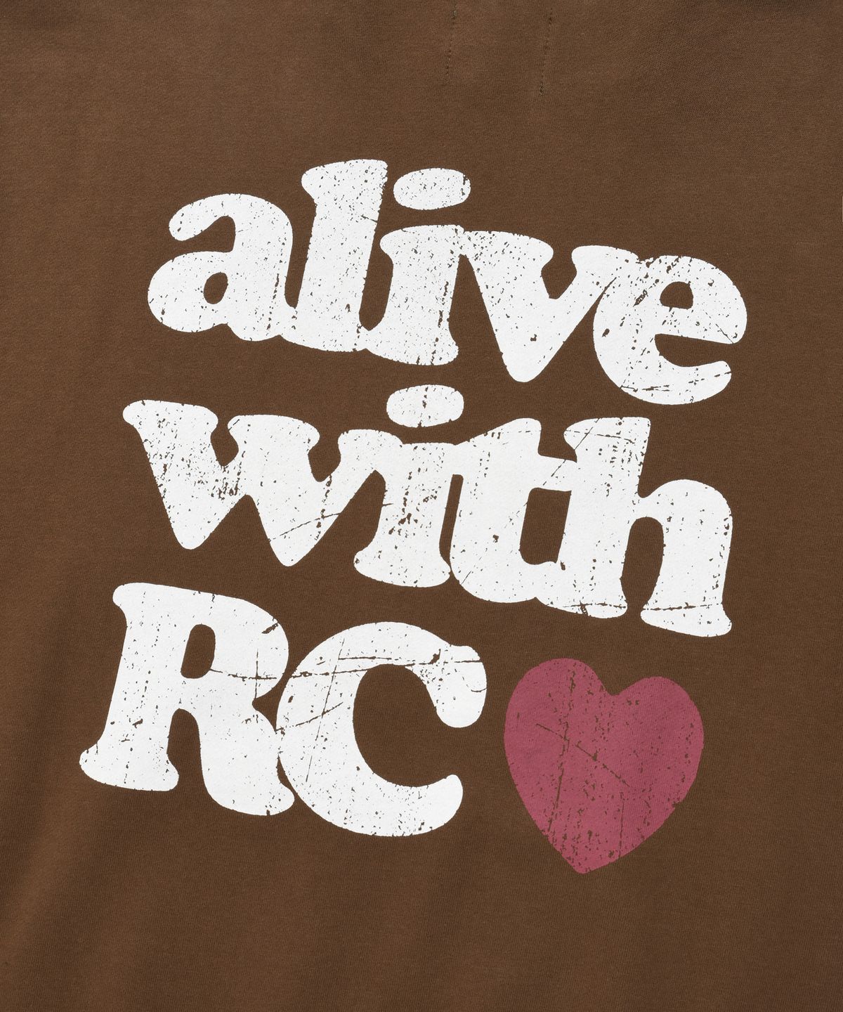 리트리버클럽(RETRIEVER CLUB) ALIVE HOODIE [BROWN]