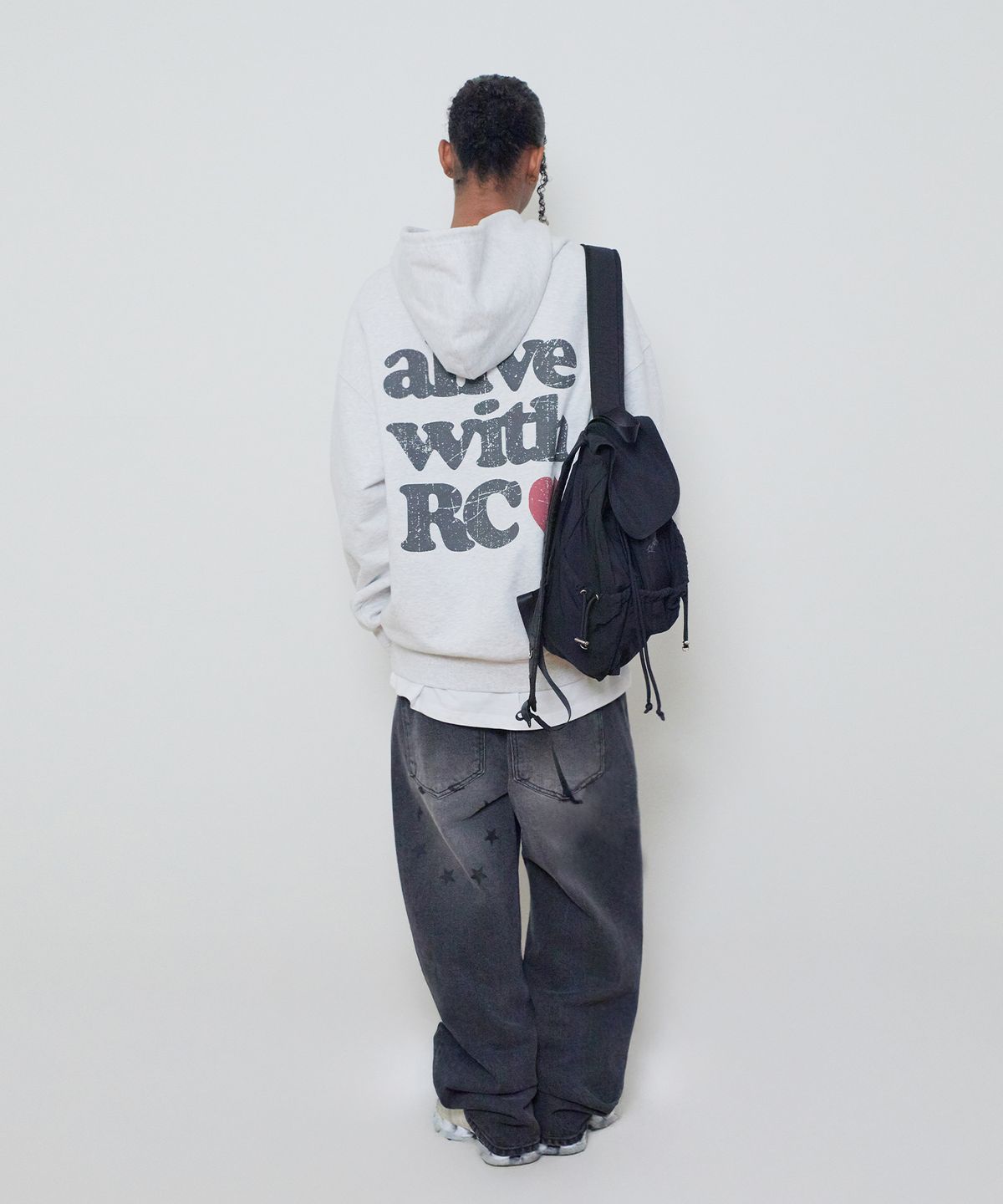 리트리버클럽(RETRIEVER CLUB) ALIVE HOODIE [MELANGE GRAY]