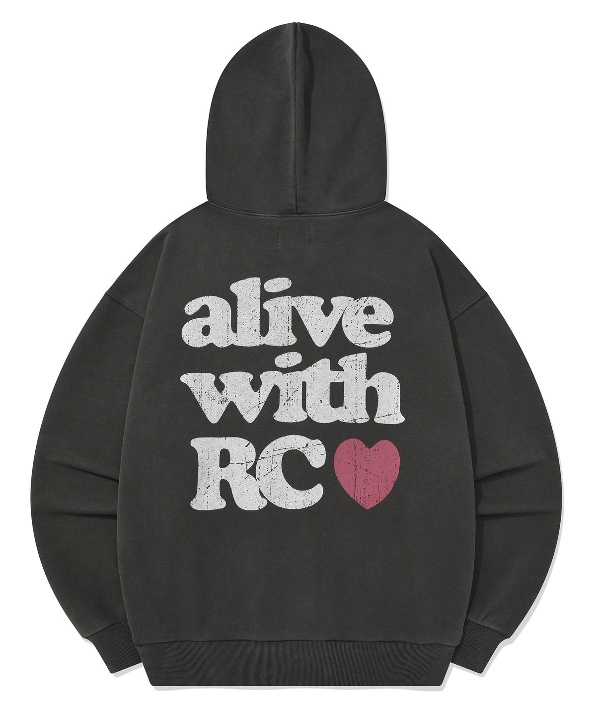 리트리버클럽(RETRIEVER CLUB) ALIVE HOODIE [PIGMENT BLACK]