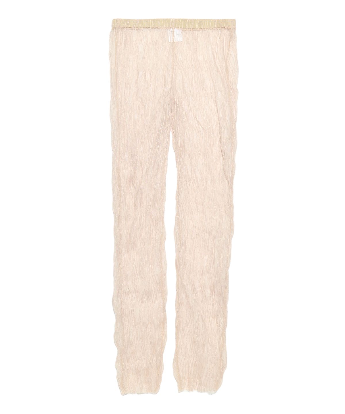 경(GYEONG) Tulle Slim Pants_Beige