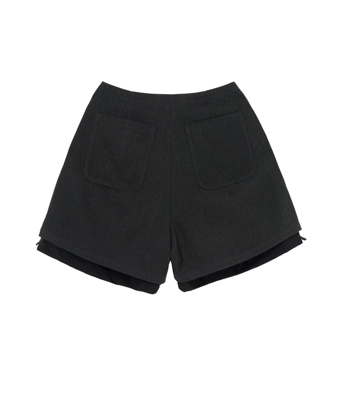 경(GYEONG) Layered Shorts_Gray
