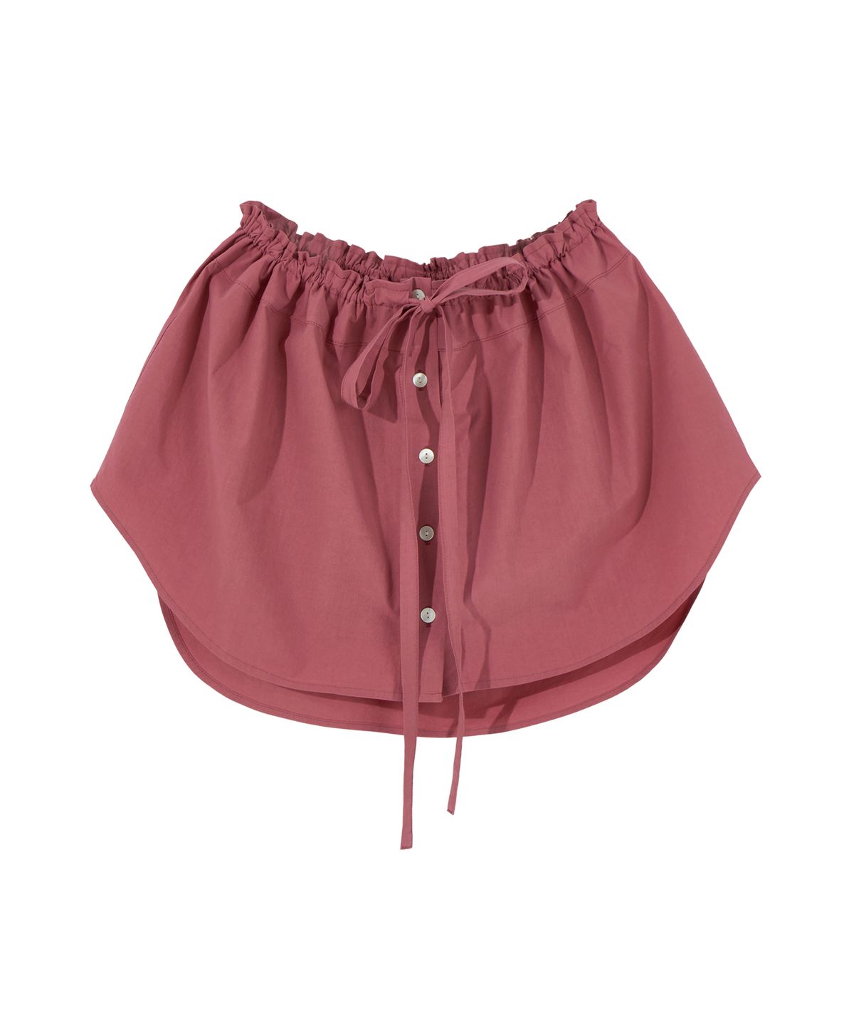 경(GYEONG) Mini Shirt Skirt_Pink